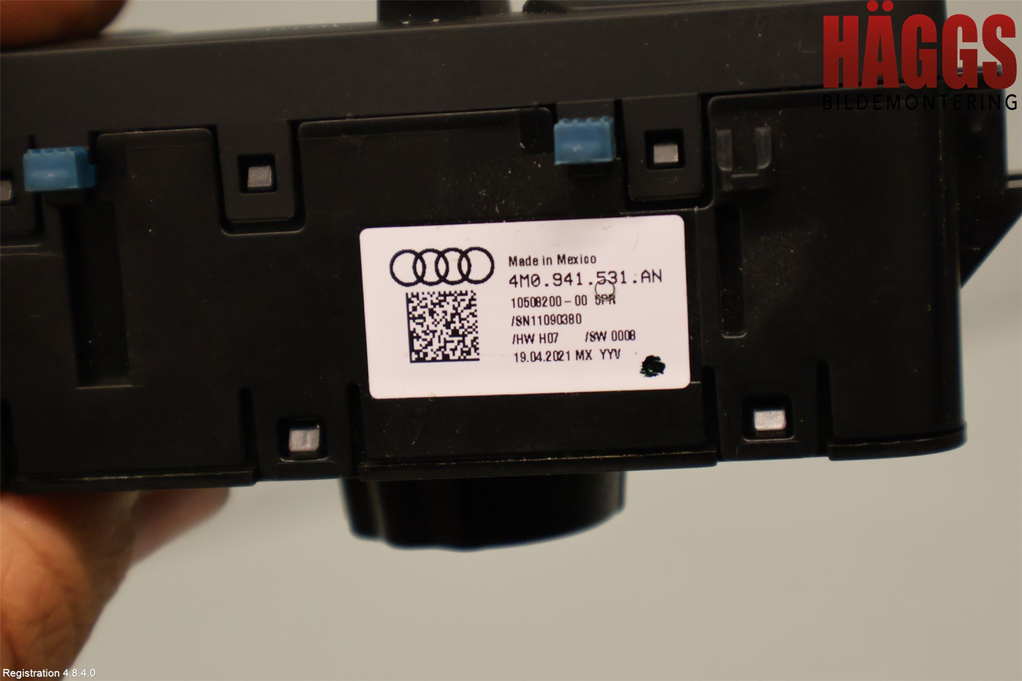 Audi Q5/SQ5 17- Strömställare Ljus