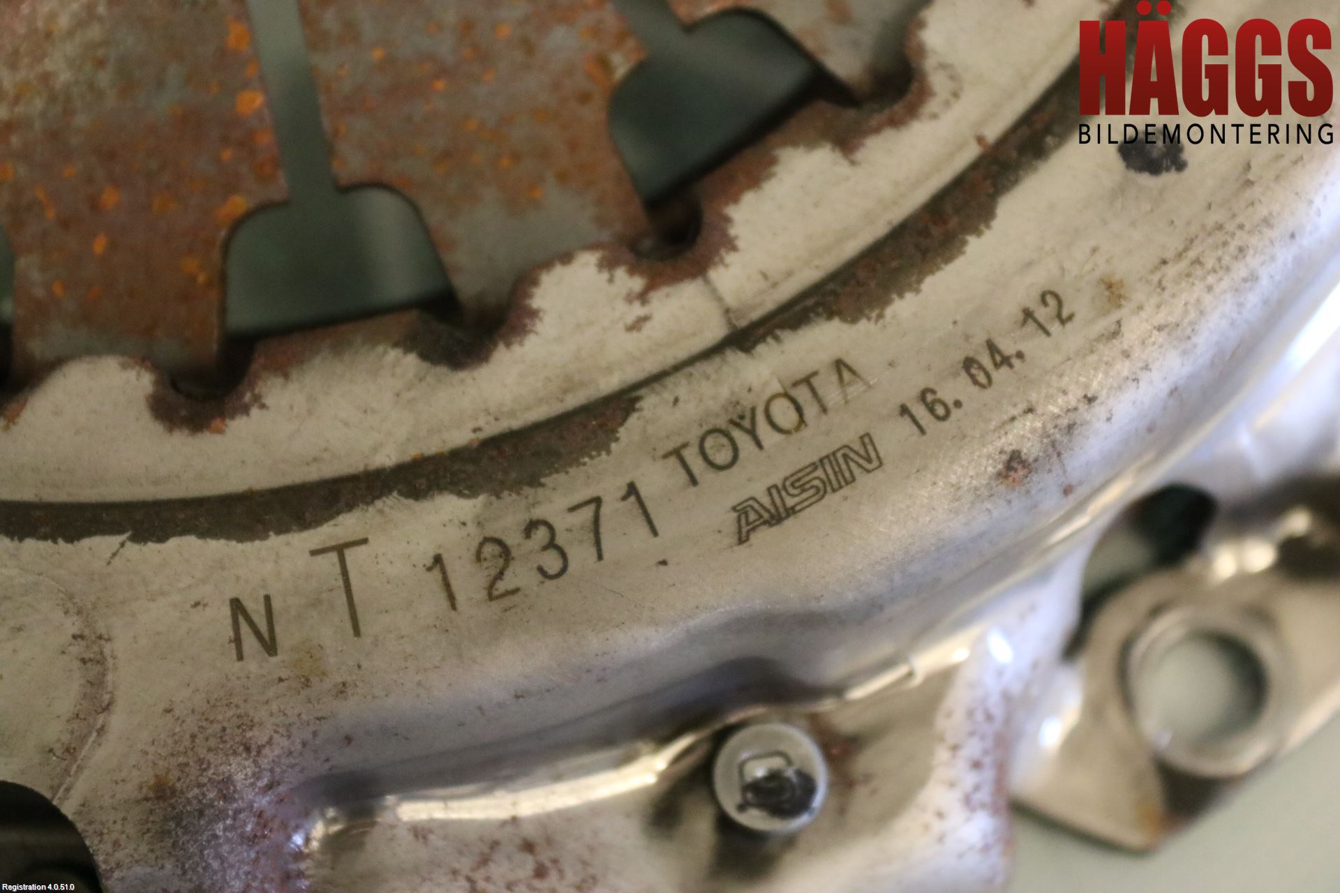 Toyota AURIS 13-19 Koppling Tryckplatta