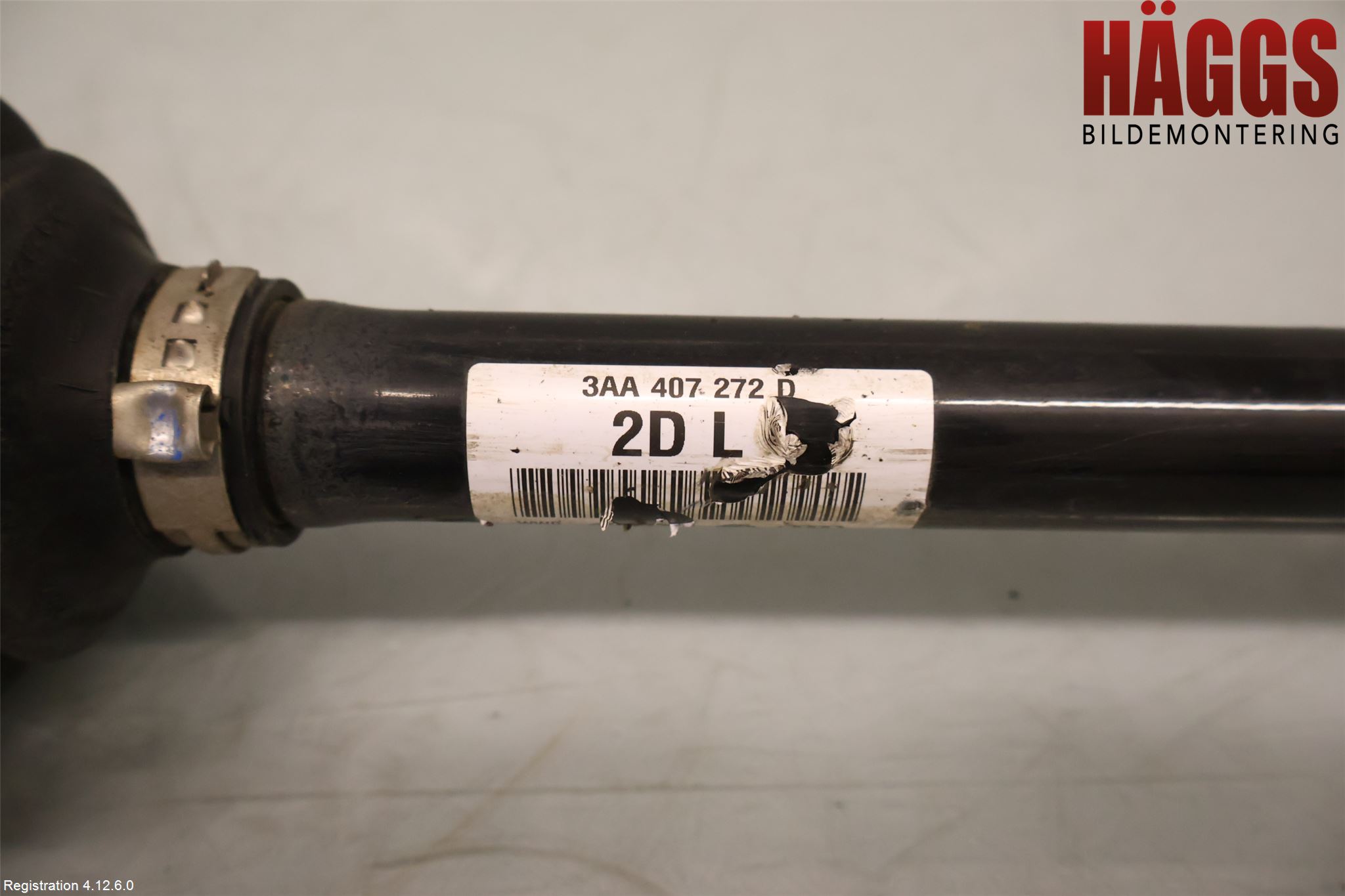Volkswagen VW PASSAT 11-14 Drivaxel Fram Höger