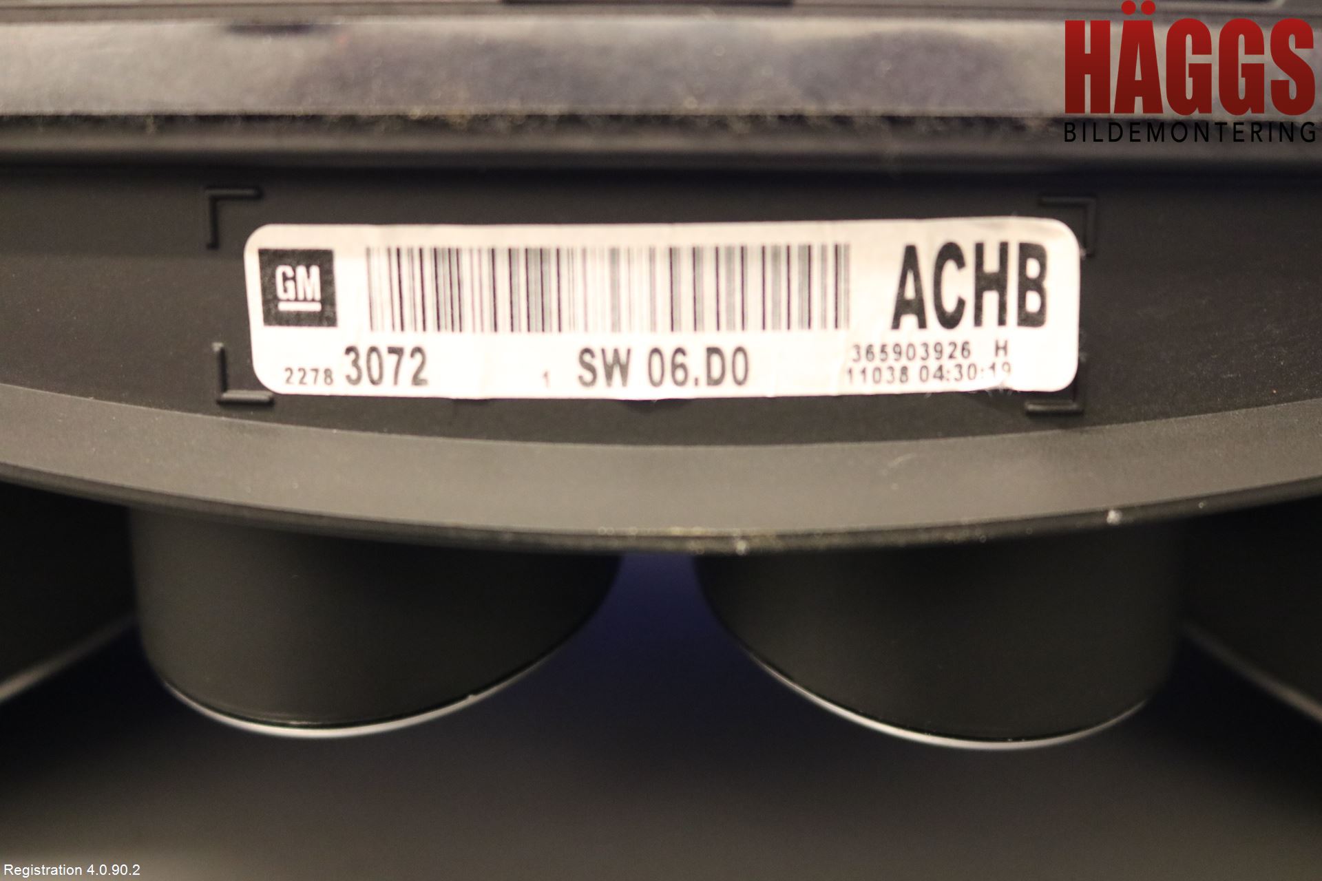 Opel INSIGNIA 09-16 Instrument Komb