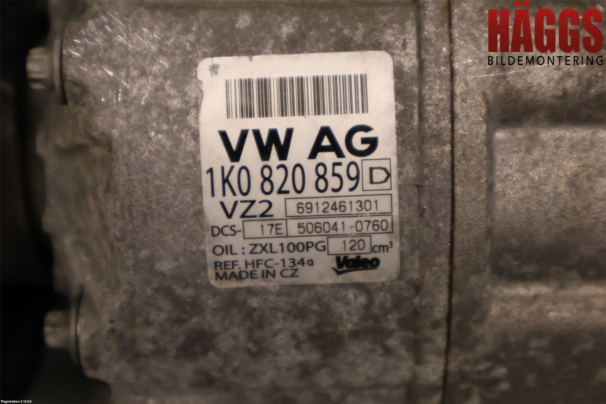 Volkswagen VW GOLF V 04-09 Ac Kompressor