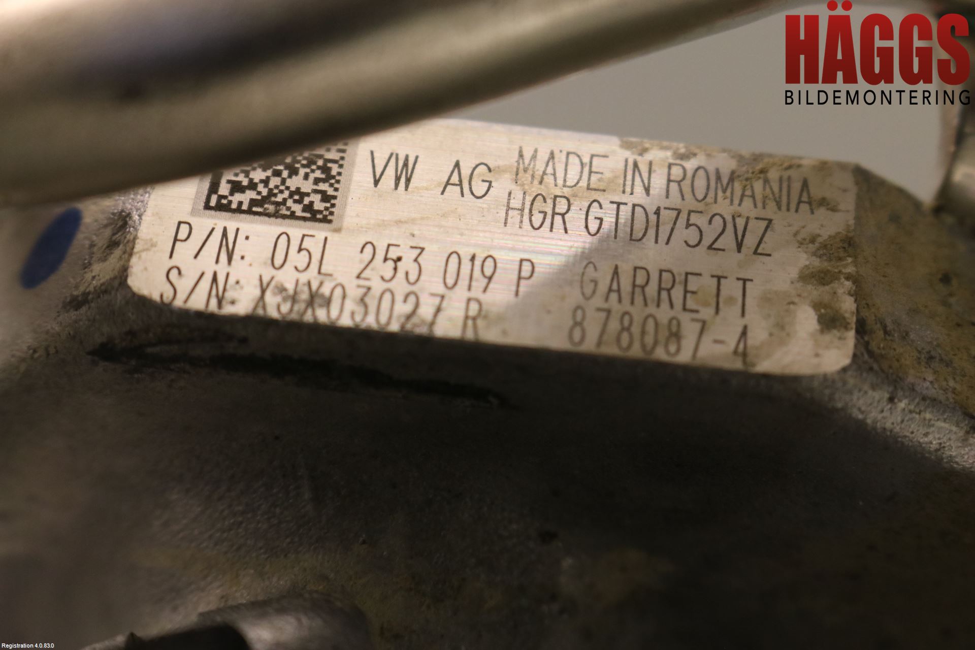 Volkswagen VW PASSAT 20-24 Turboaggregat