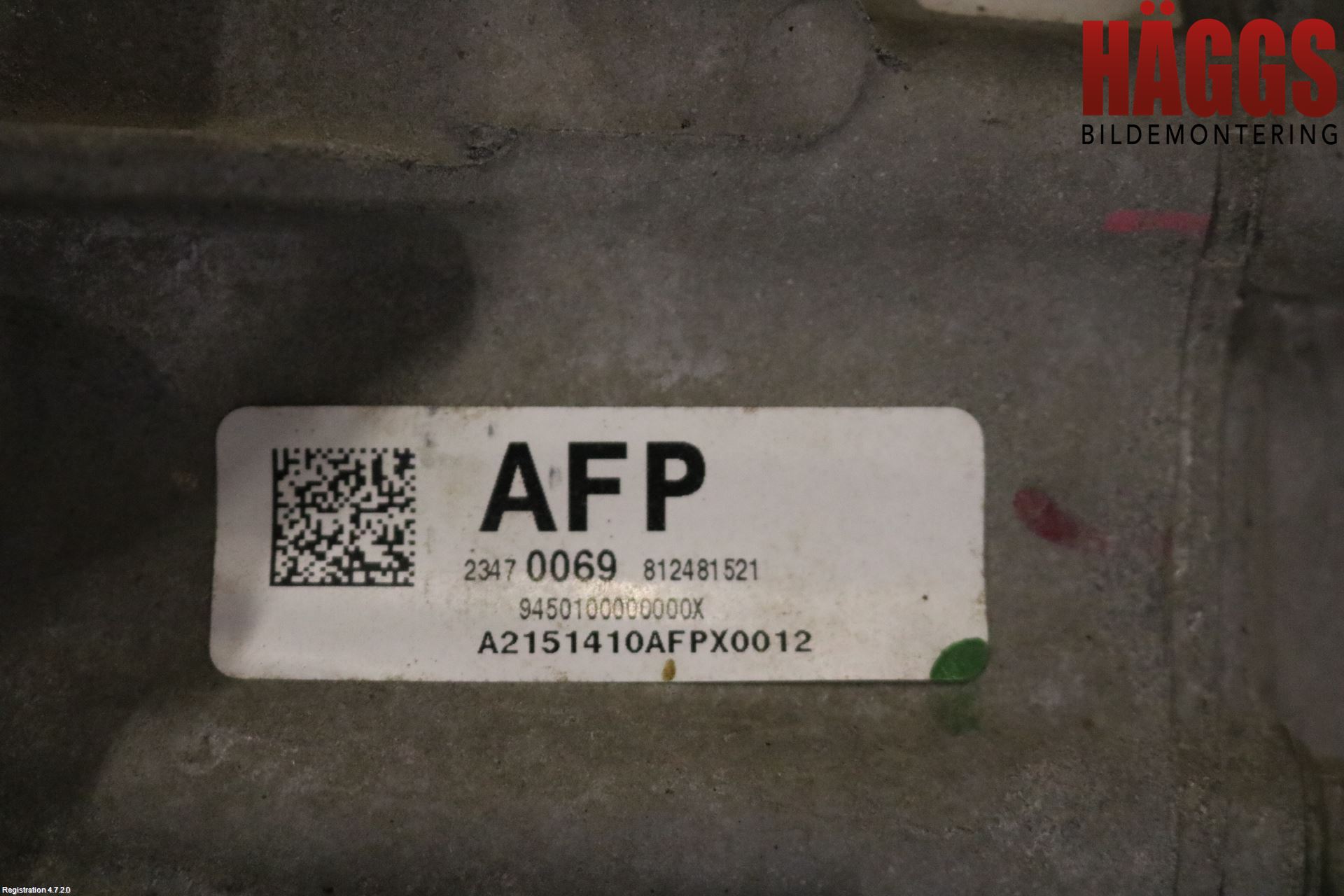 Opel INSIGNIA 09-16 Framvagn Diffrential