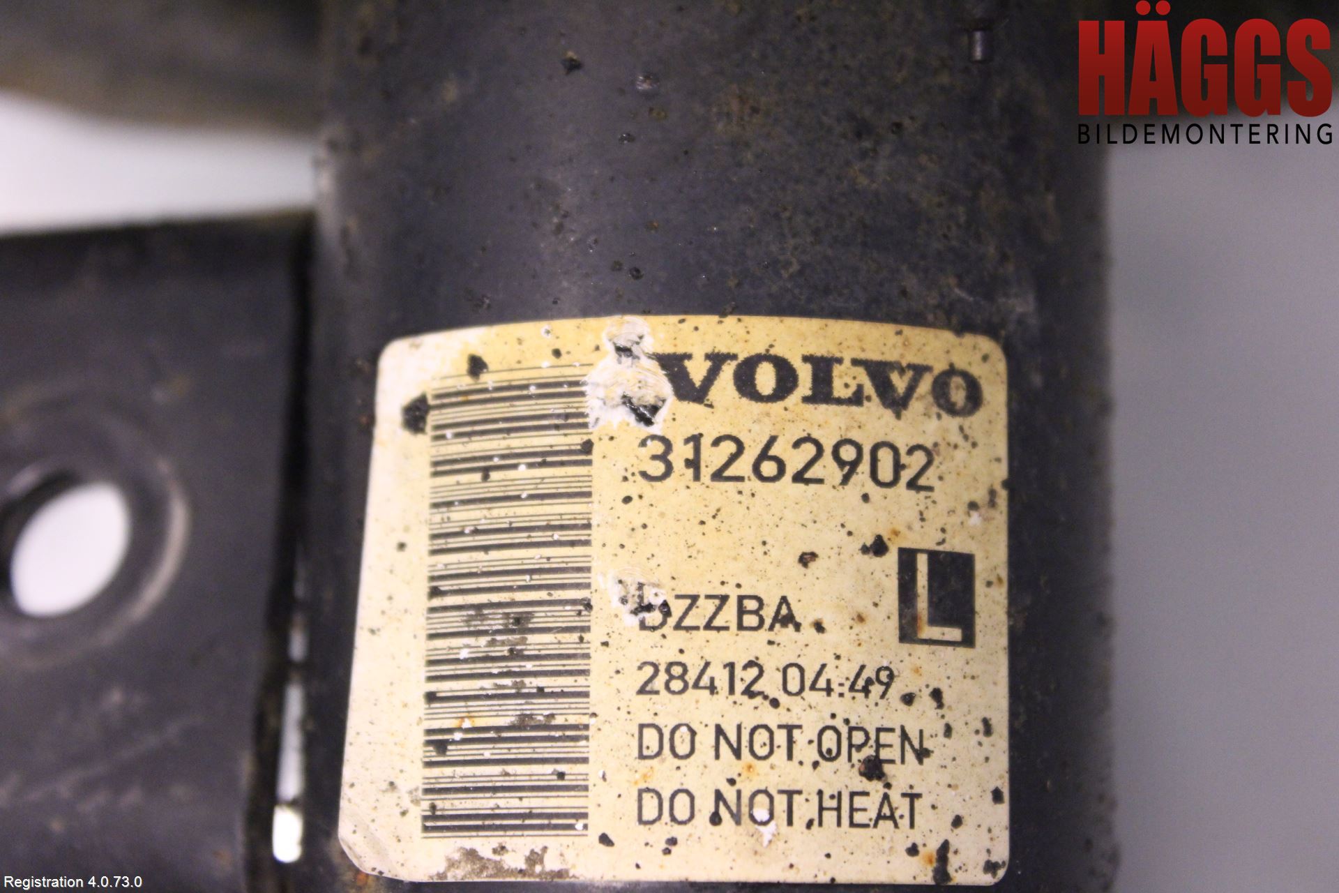 Volvo V60 11-13 Fjäderben Fram Vänster