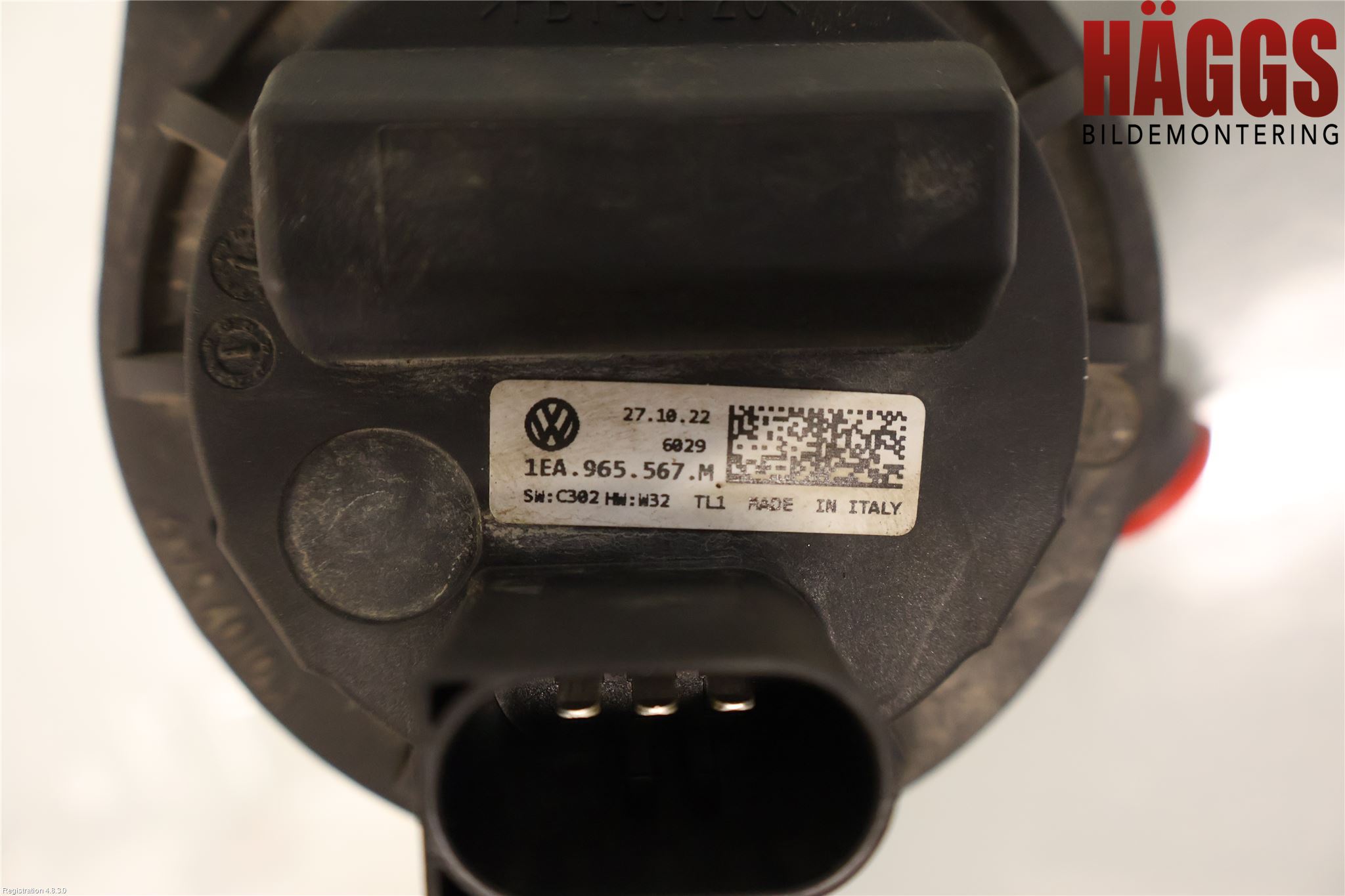 Audi Q4 E-TRON FZ 22- Värme Cirkulationspump