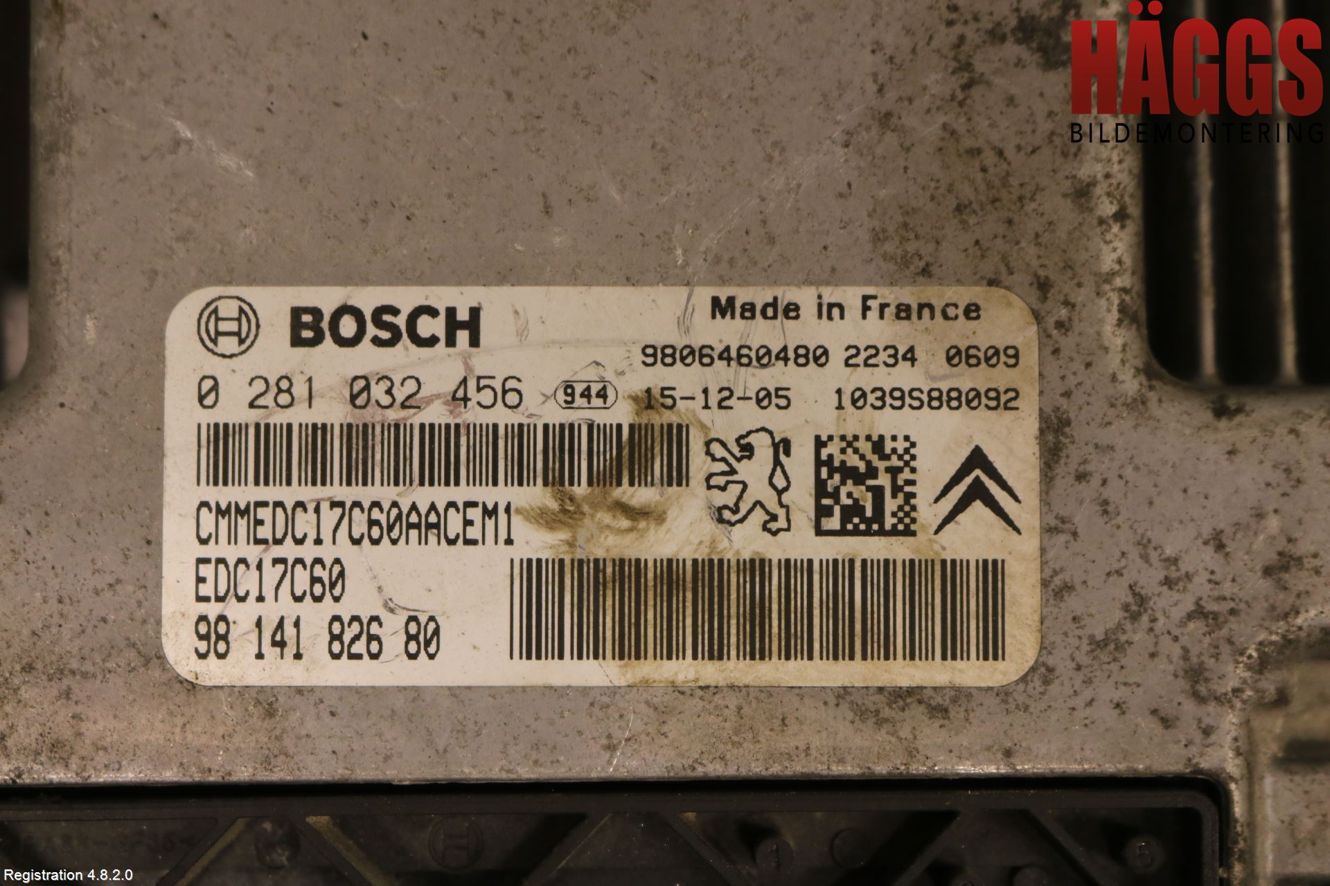 Citroen C4 GRAND PICASSO 14-18 Styrenhet Inspump Diesel