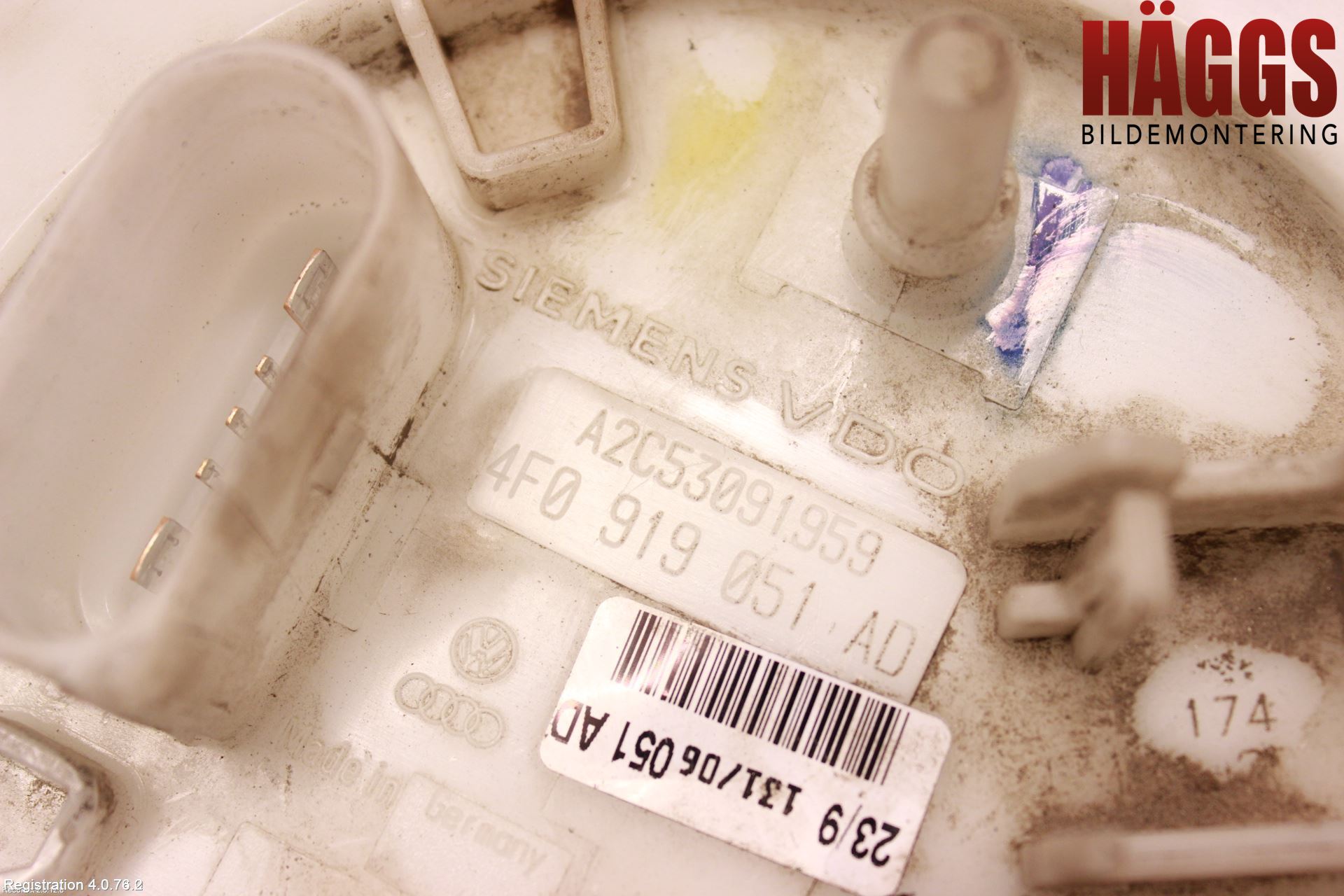 Audi A6/S6     05-11 Bränslepump El