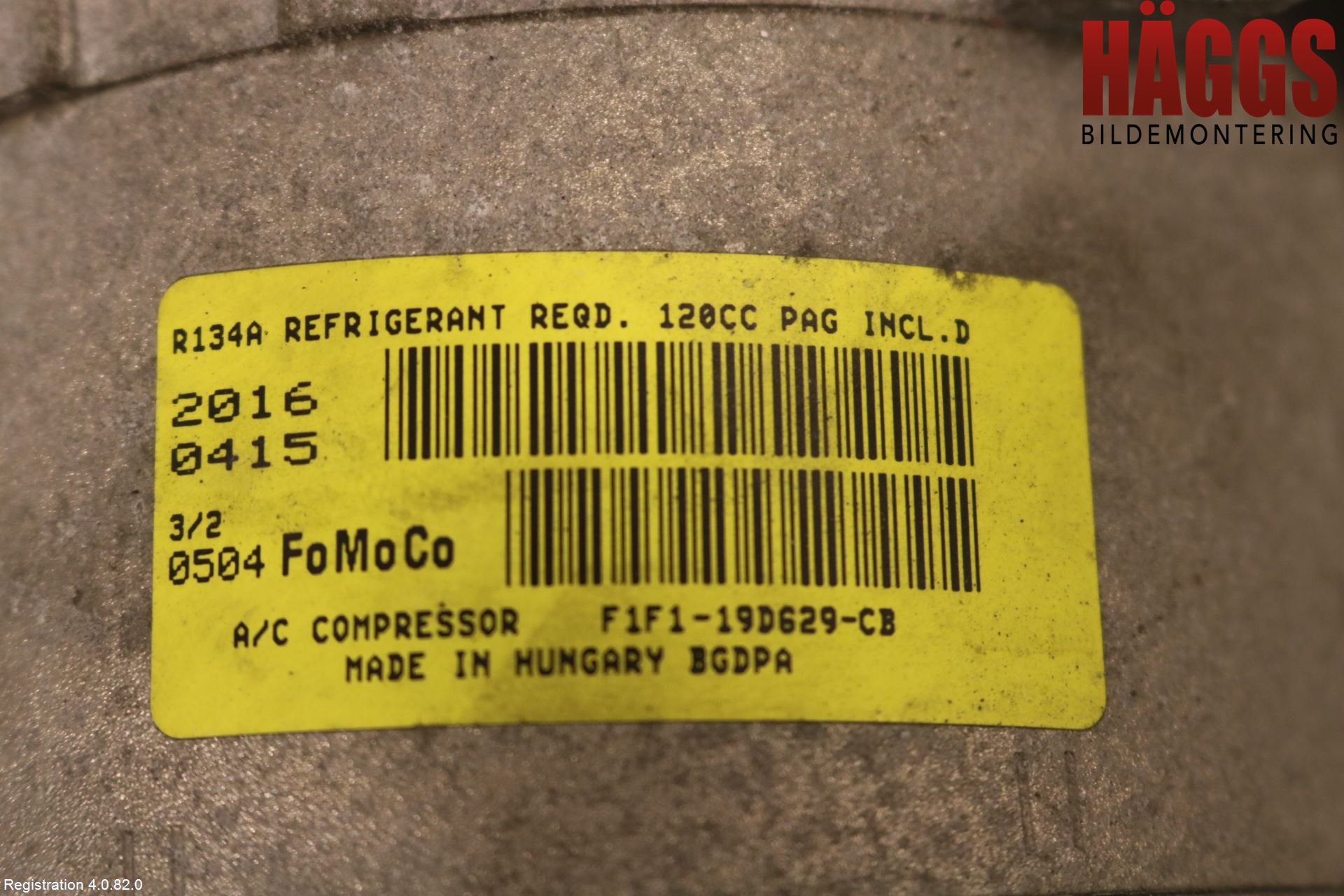 Ford C-MAX ll 15-19 Ac Kompressor