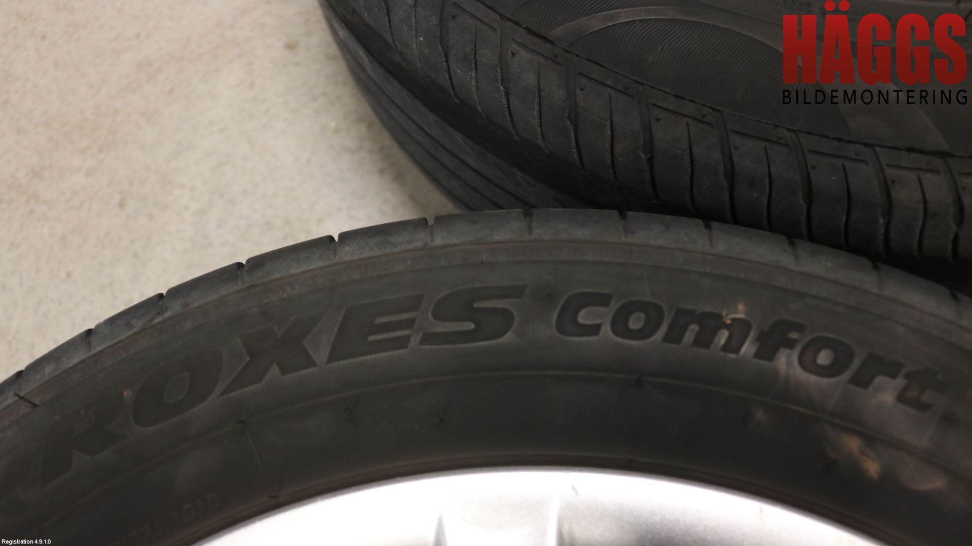 Saab 9-5     06-10 Sommardäck Alumfälg 4St