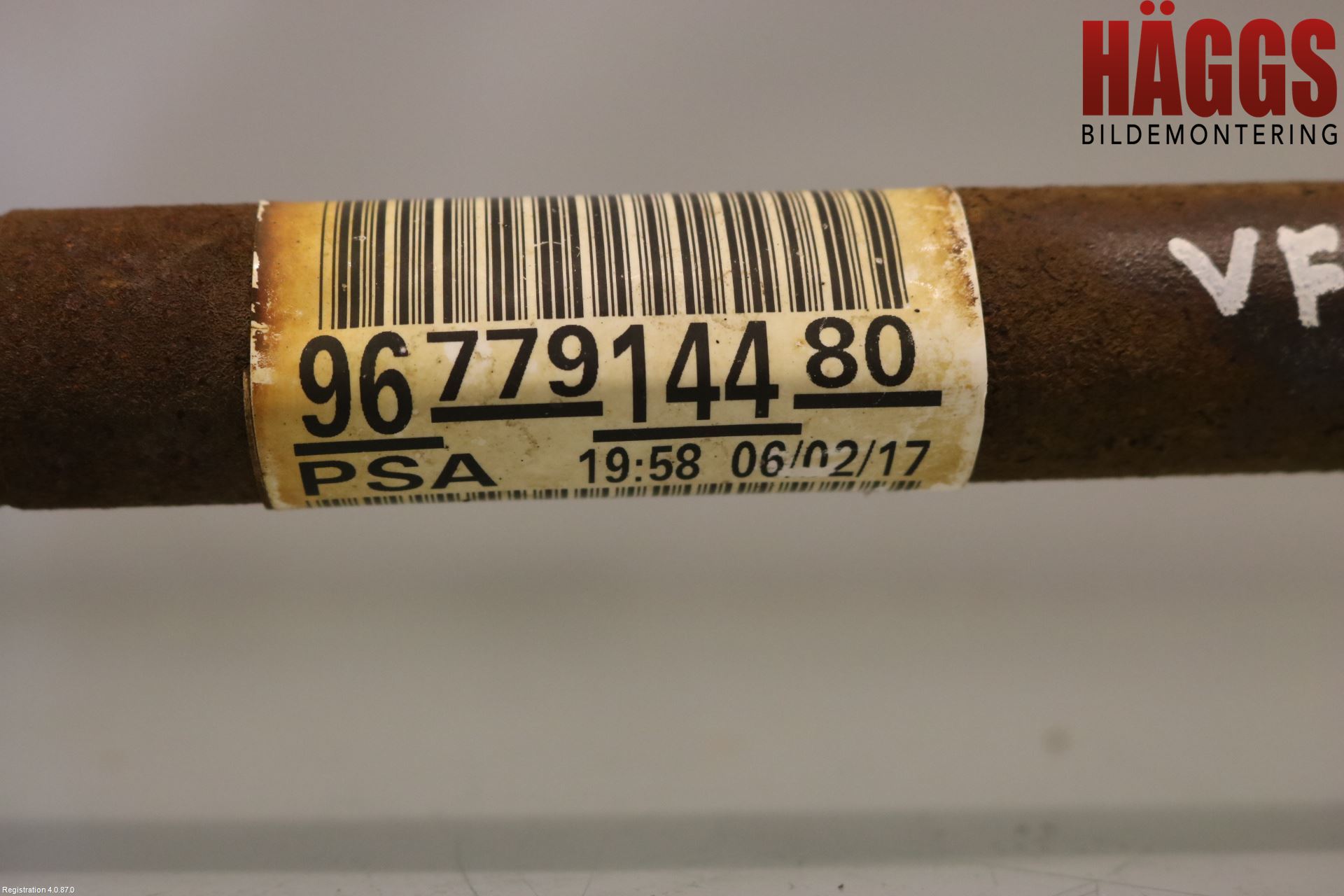 Peugeot 308 14-21 Drivaxel Fram Vänster