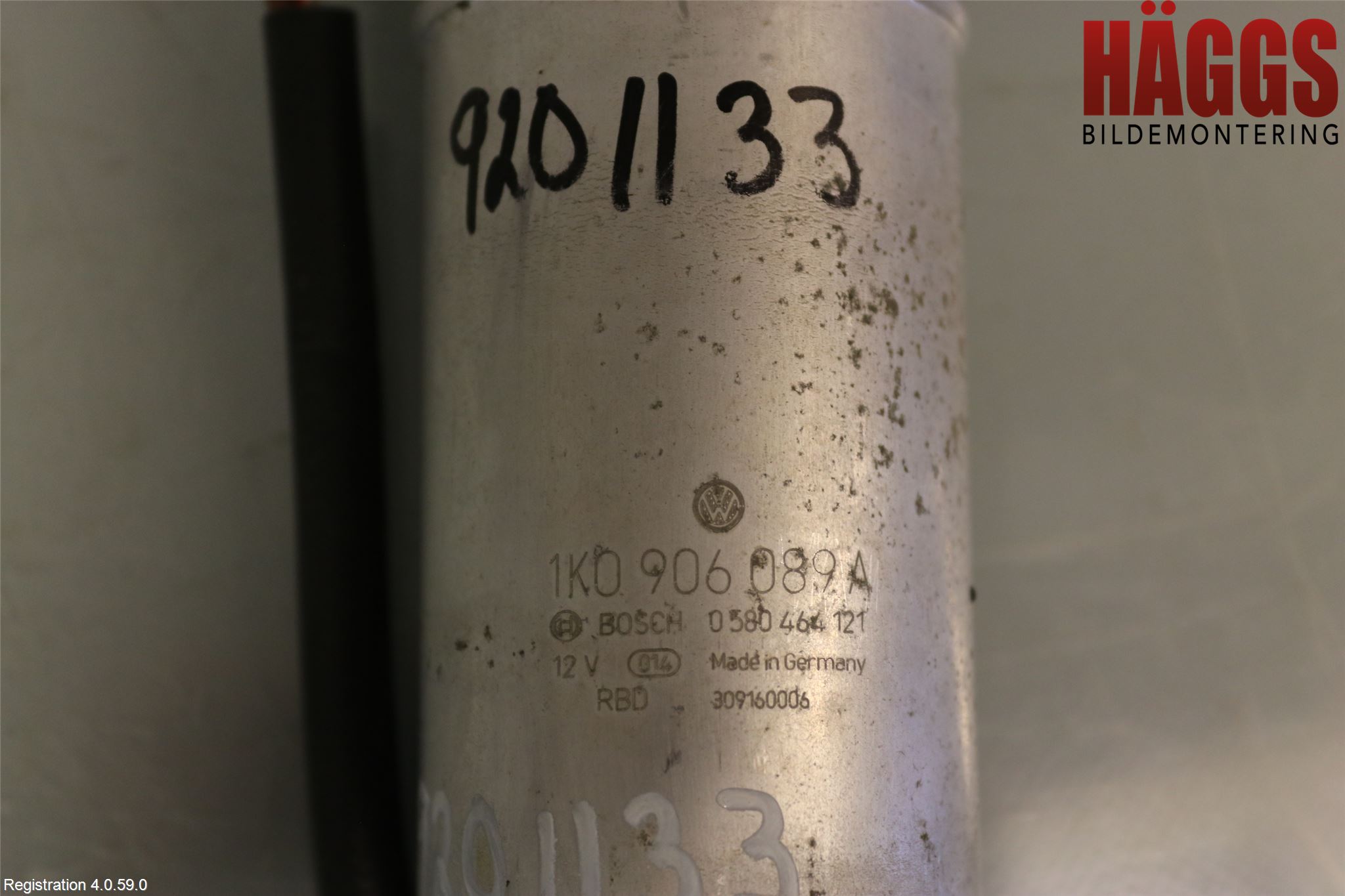 Skoda SUPERB 09-15 Bränslepump El