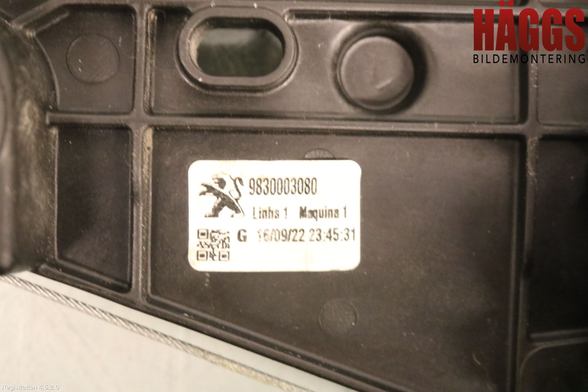 Peugeot 2008/E-2008 20- Fönsterhiss El Kompl