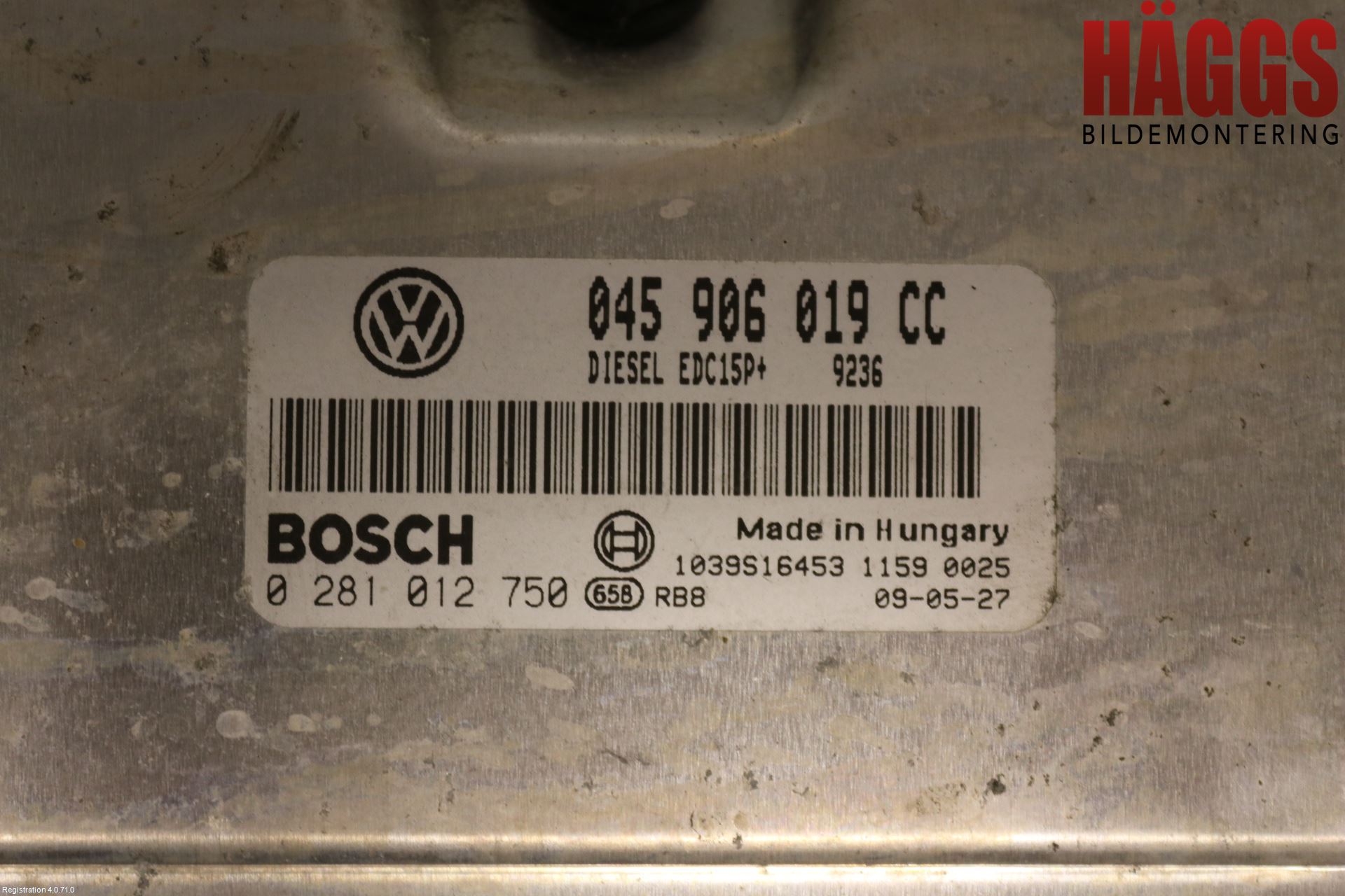 Skoda PRAKTIK Styrenhet Insprut Bensin