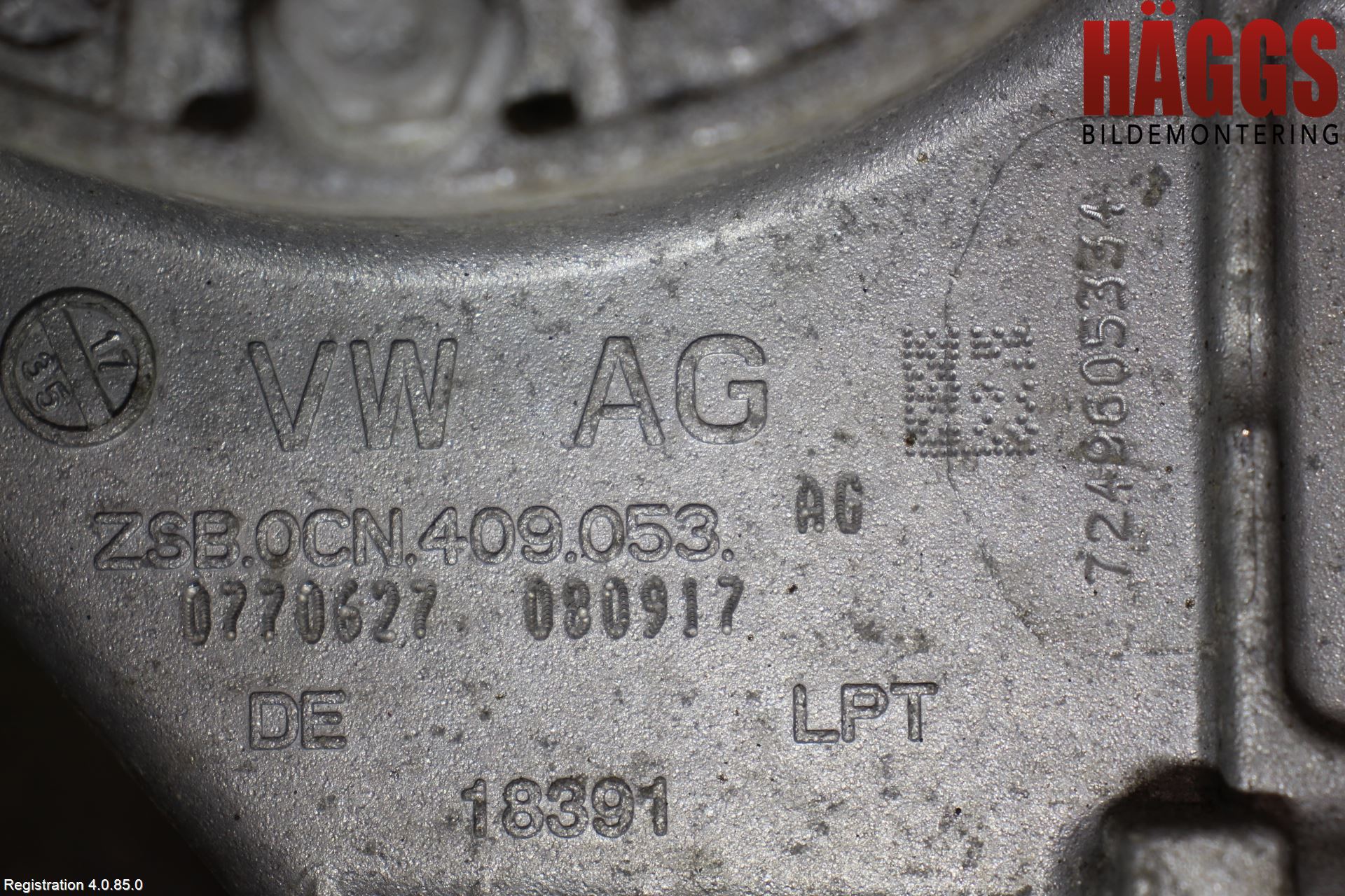 Volkswagen VW PASSAT 15-19 Växel Fördelningslåda