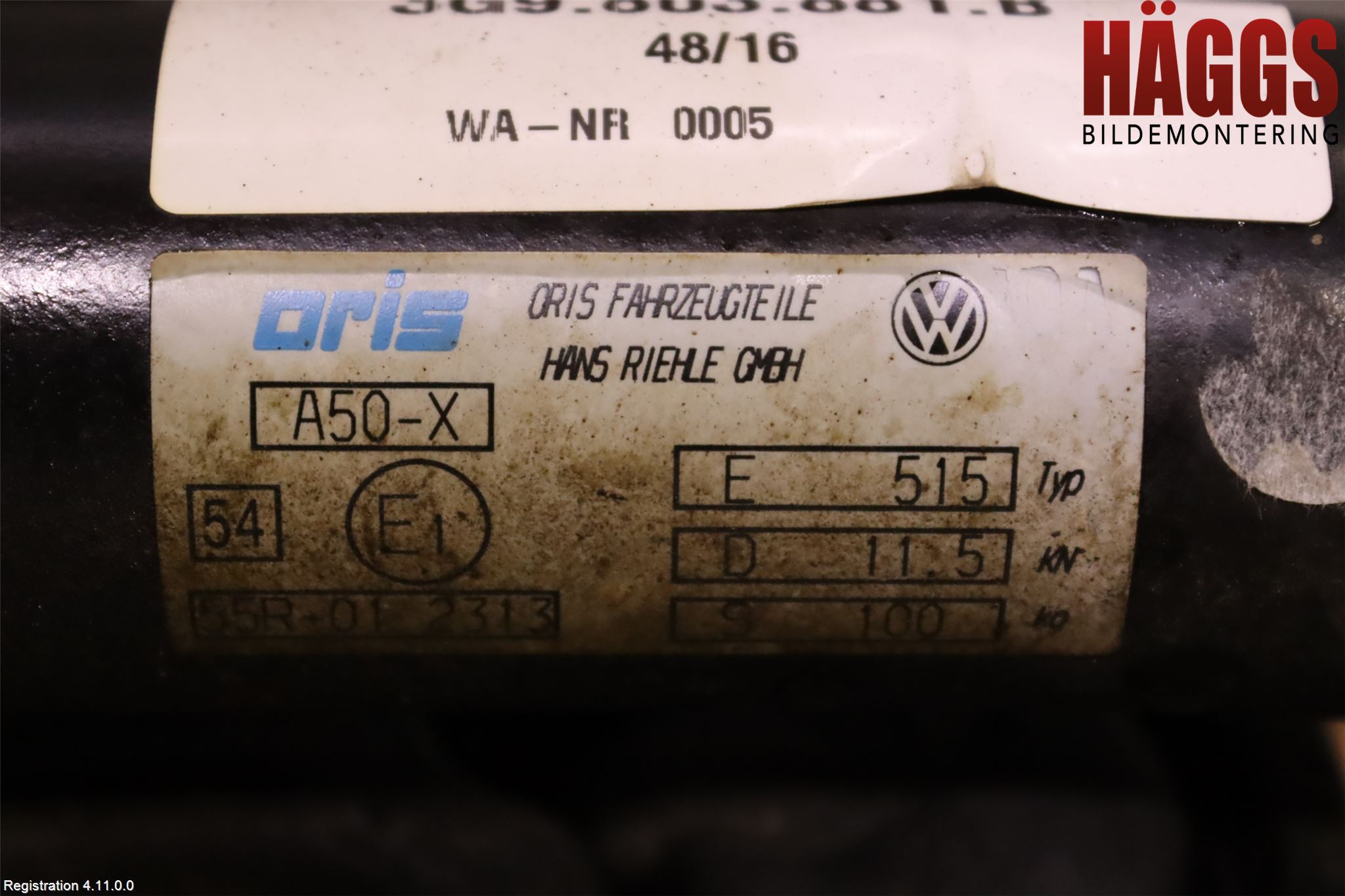 Volkswagen VW PASSAT 15-19 Dragkrok