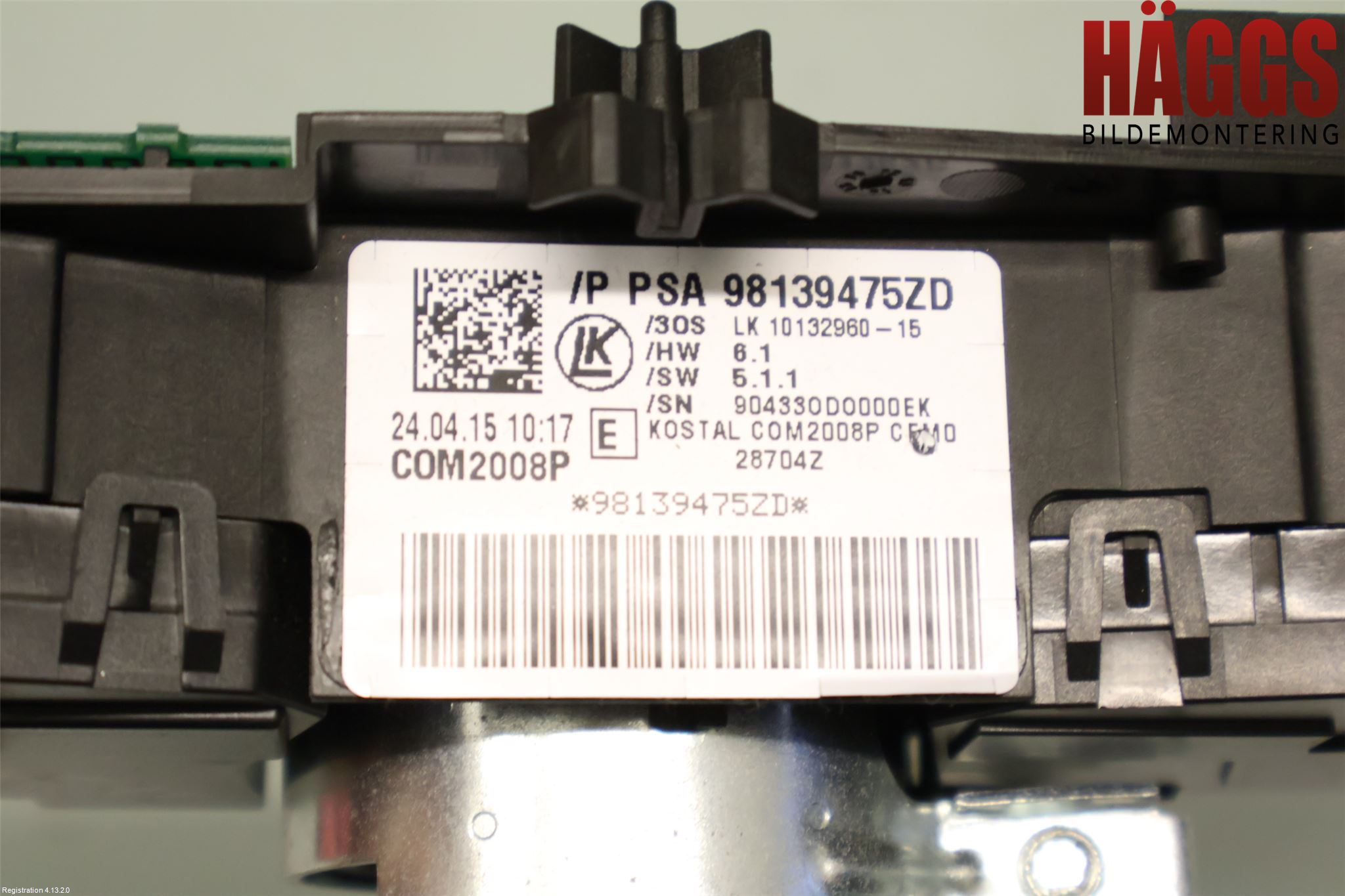 Citroen C4 CACTUS 14-20 Spakcentral