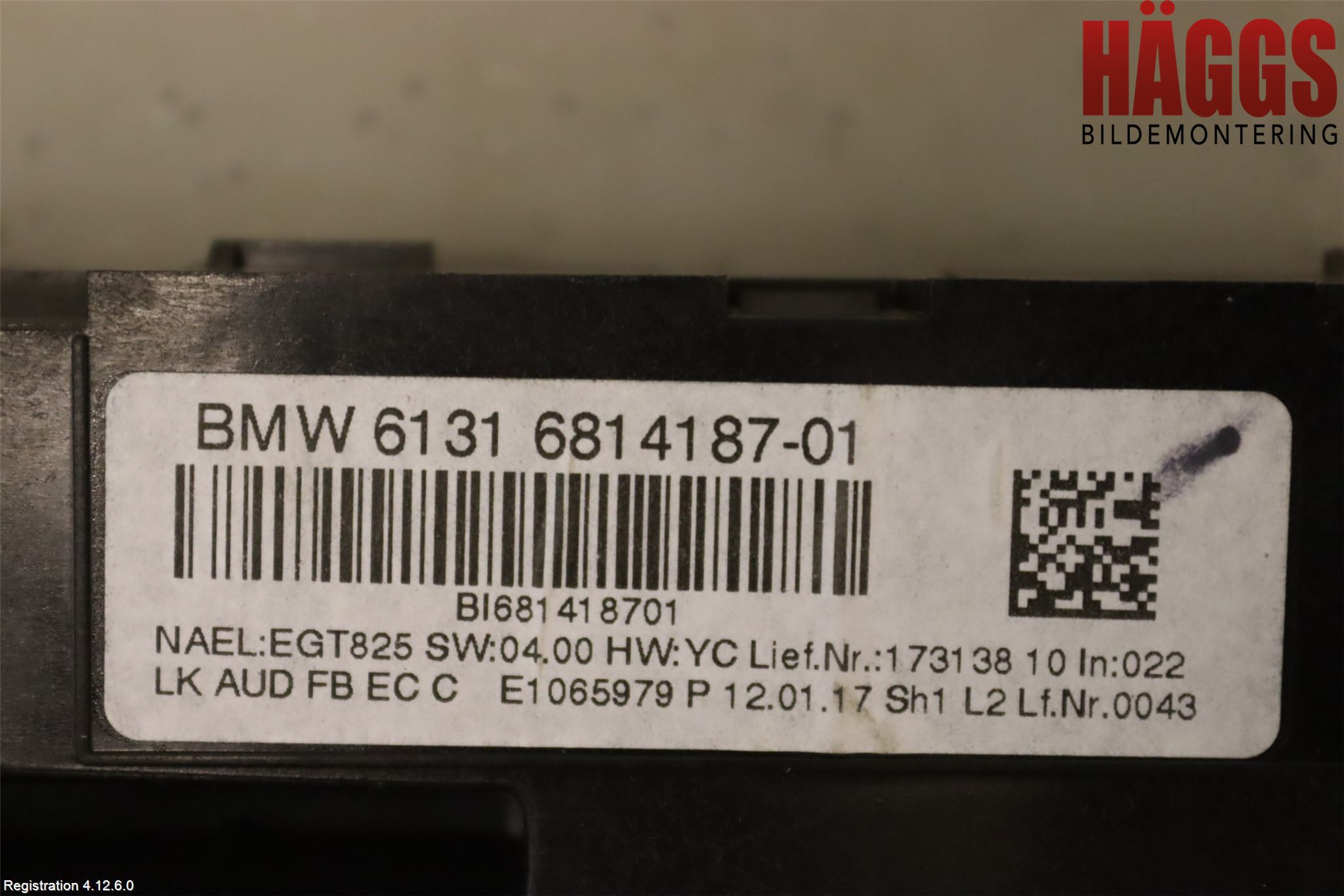 BMW 3 F30/F31/F80 12-19 Cd Radio - Multimediapanel