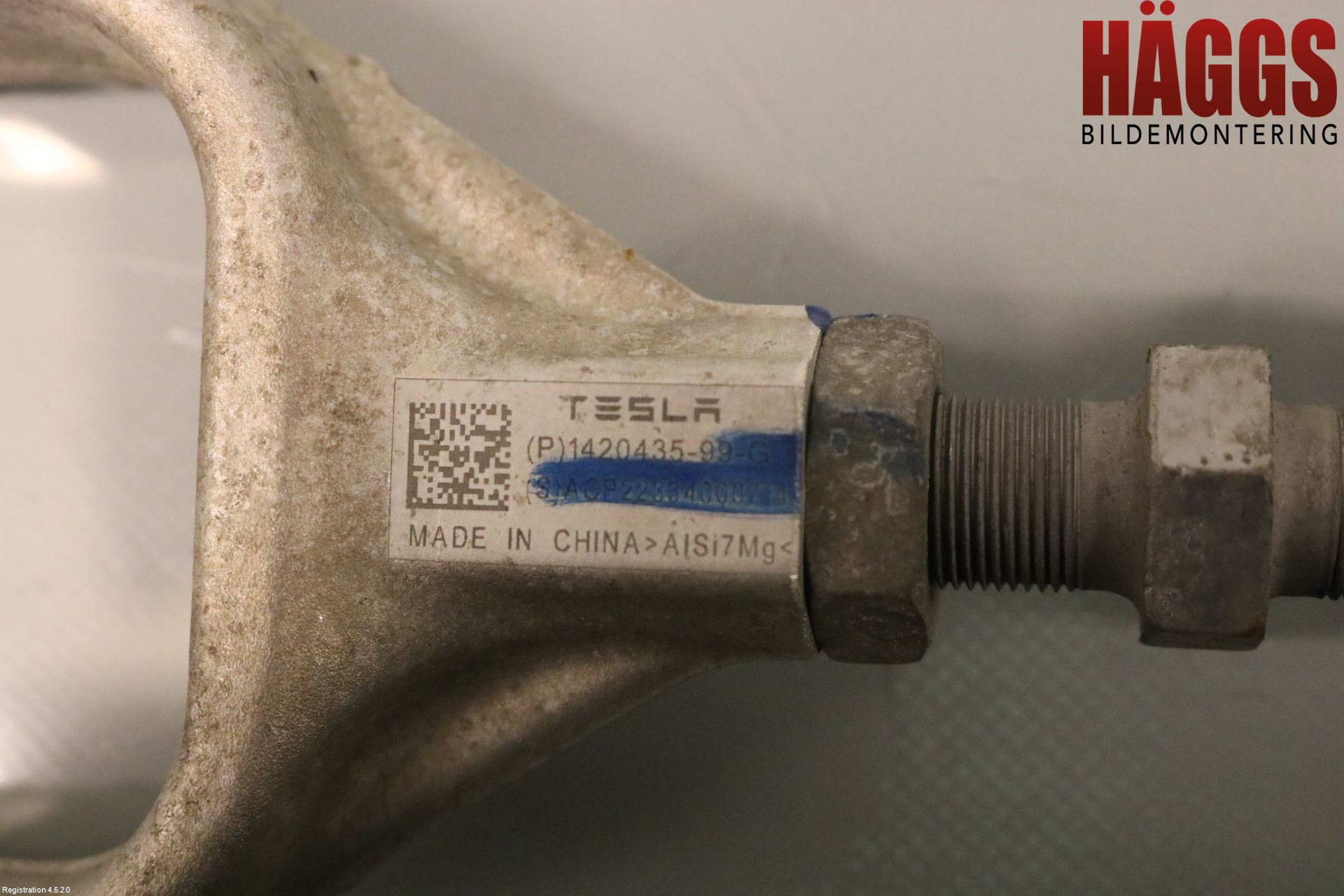 Tesla MODEL X 16- Bärarm Bak Vänster
