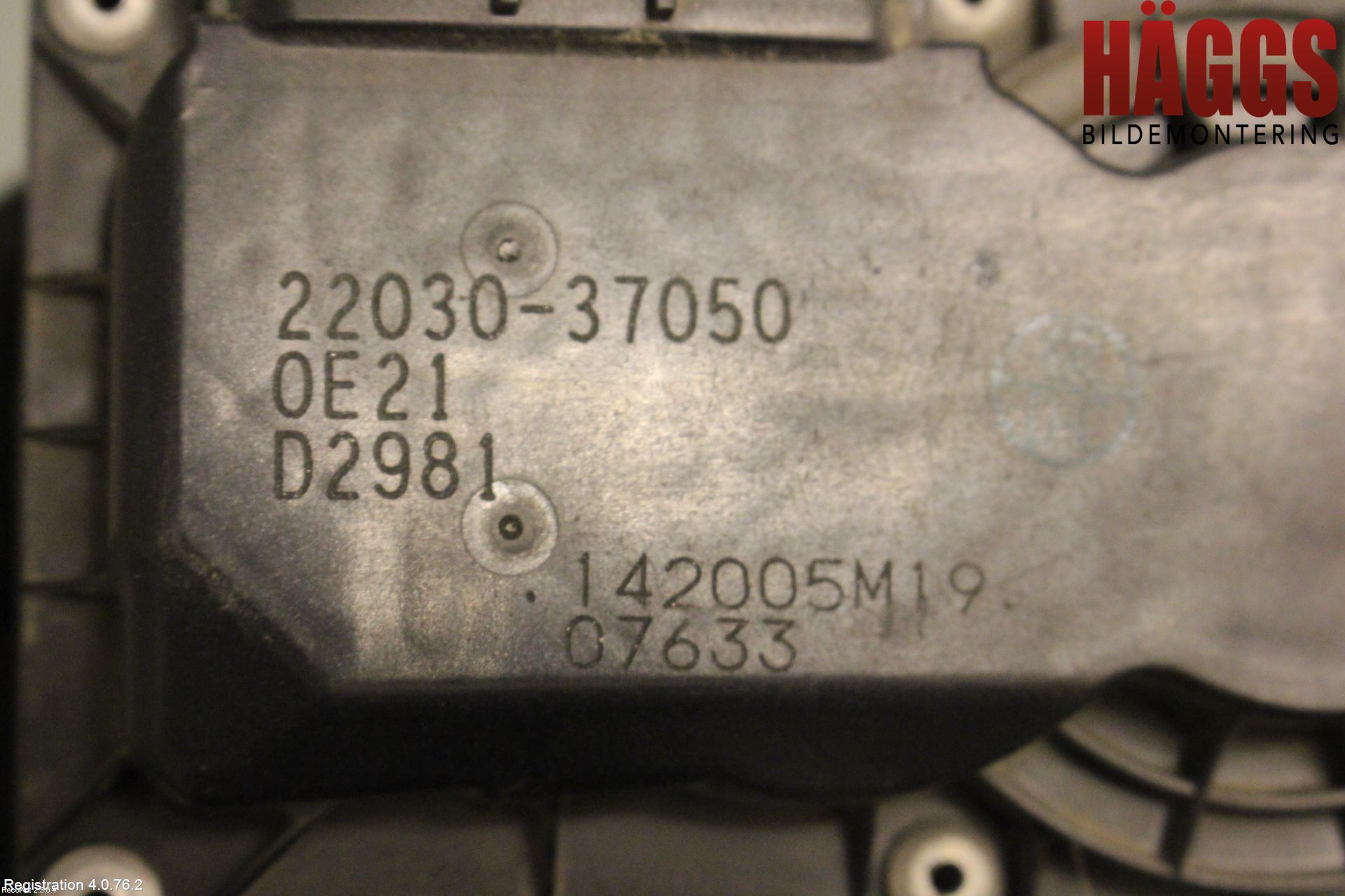 Toyota RAV 4 06-12 Injspjällhus