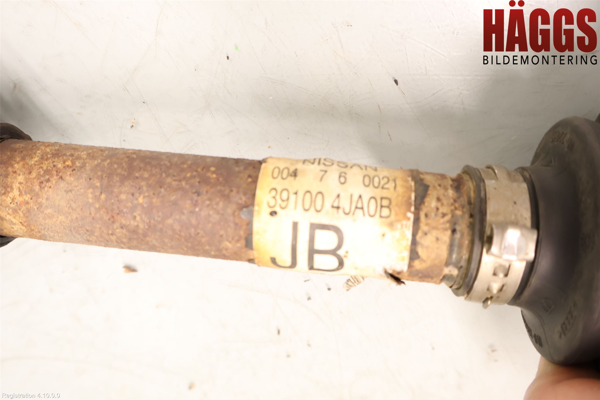 Nissan NAVARA, TREK-1 17-21 Drivaxel Fram Höger