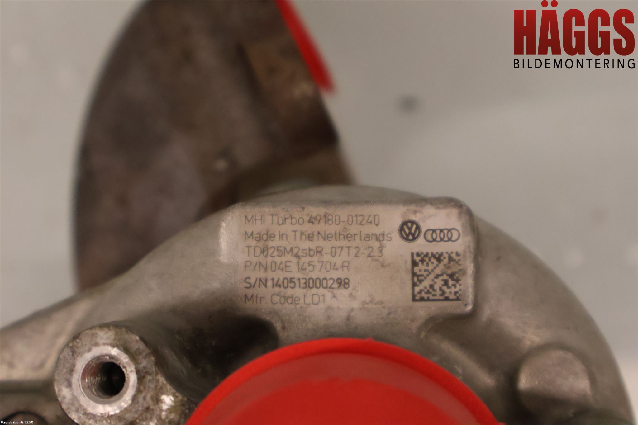 Volkswagen VW GOLF / E-GOLF VII 13-20 Turboaggregat