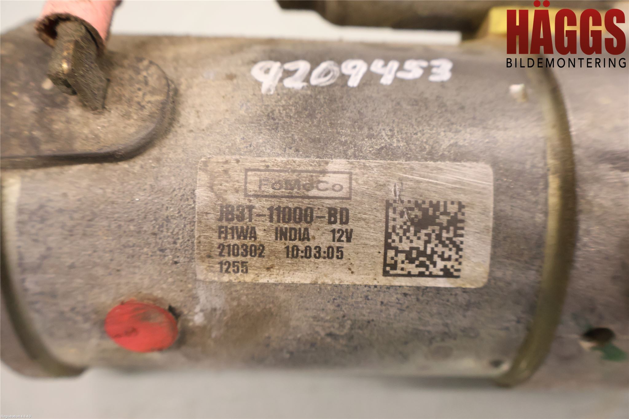 Ford RANGER EU 12-23 Startmotor Diesel
