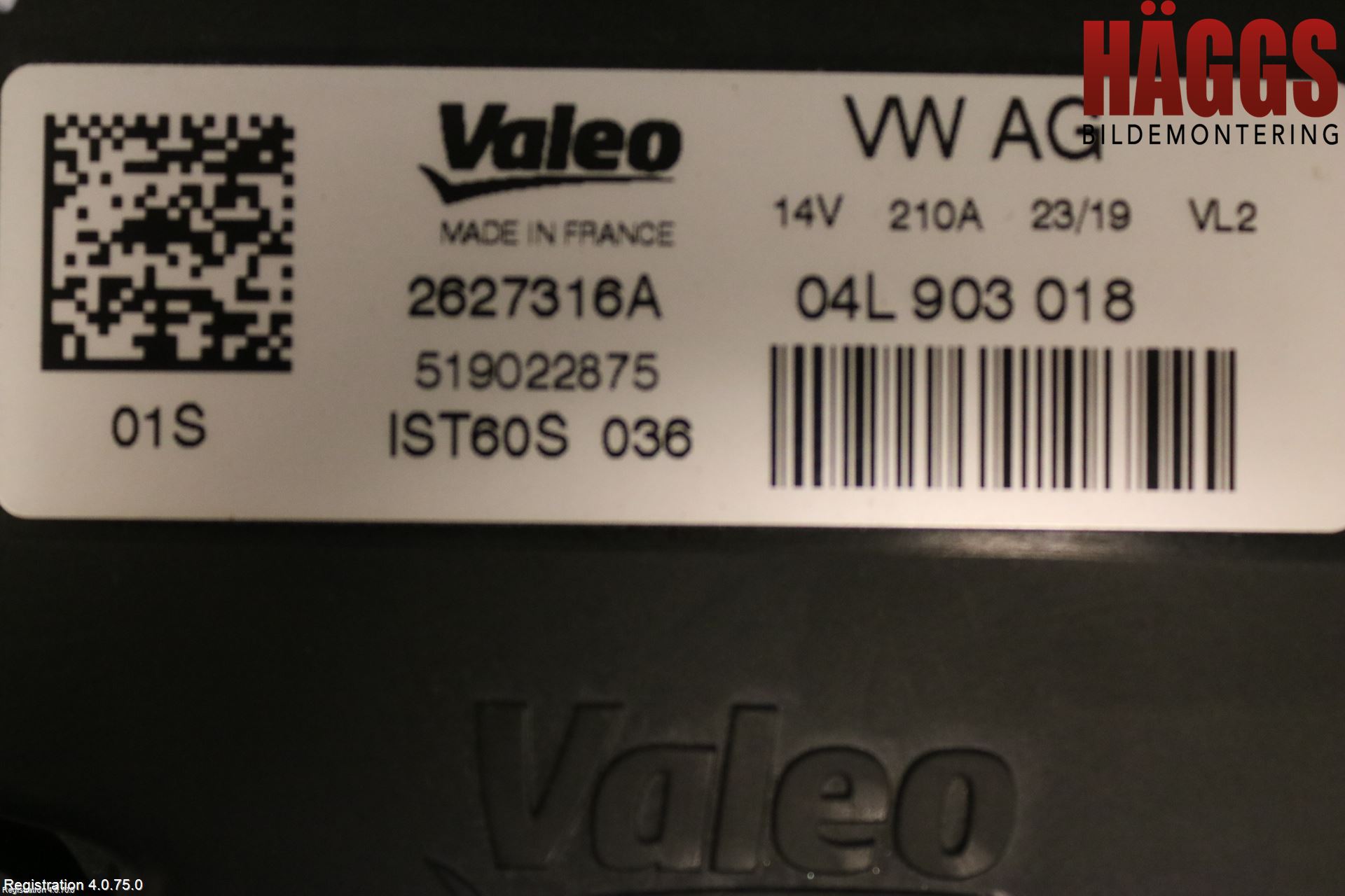 Audi A6 F2/C8 19- Generator