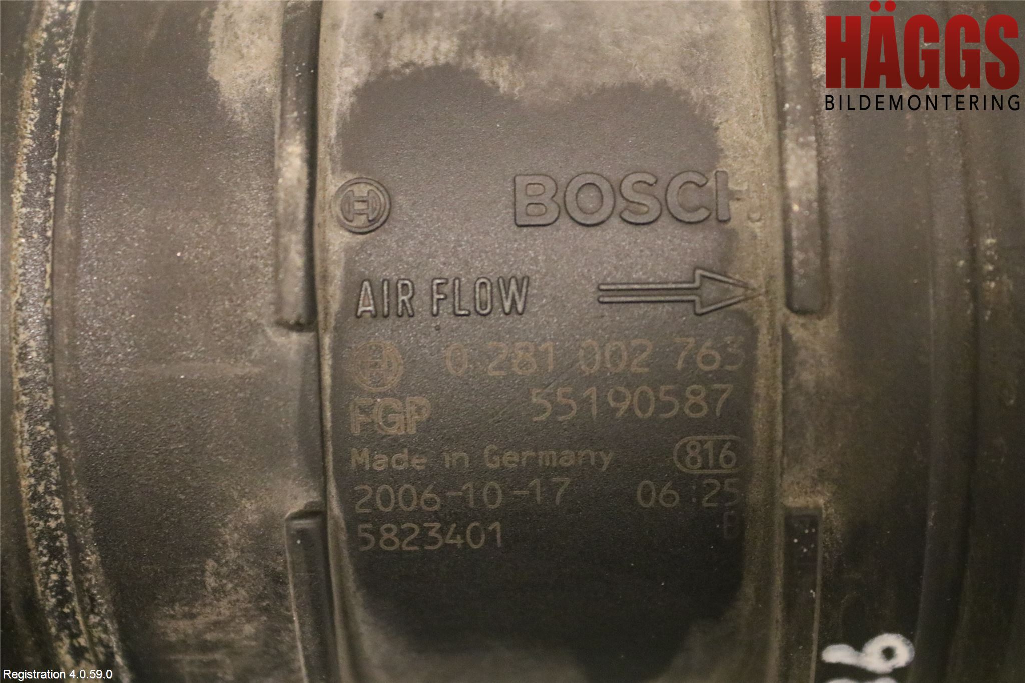 Iveco DAILY 07-13 Injluftmassamätare