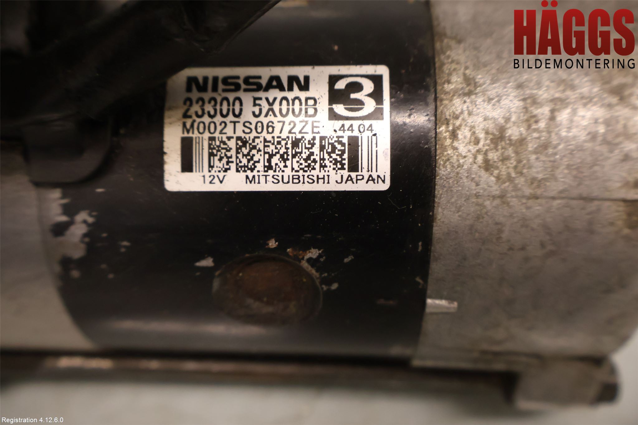 Nissan NAVARA 05-16 Startmotor Diesel