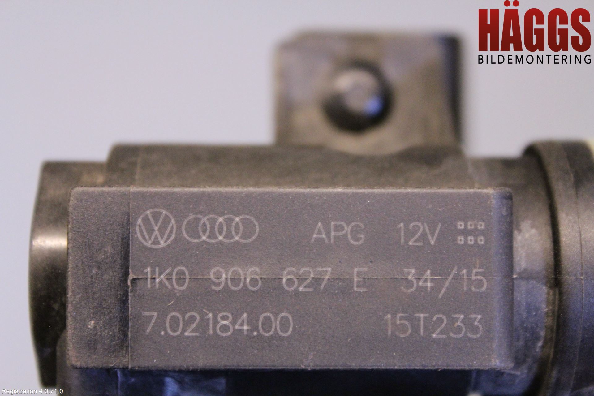 Volkswagen VW TRANSP/CARAVELLE (T6) 16-22 Vakuumventil