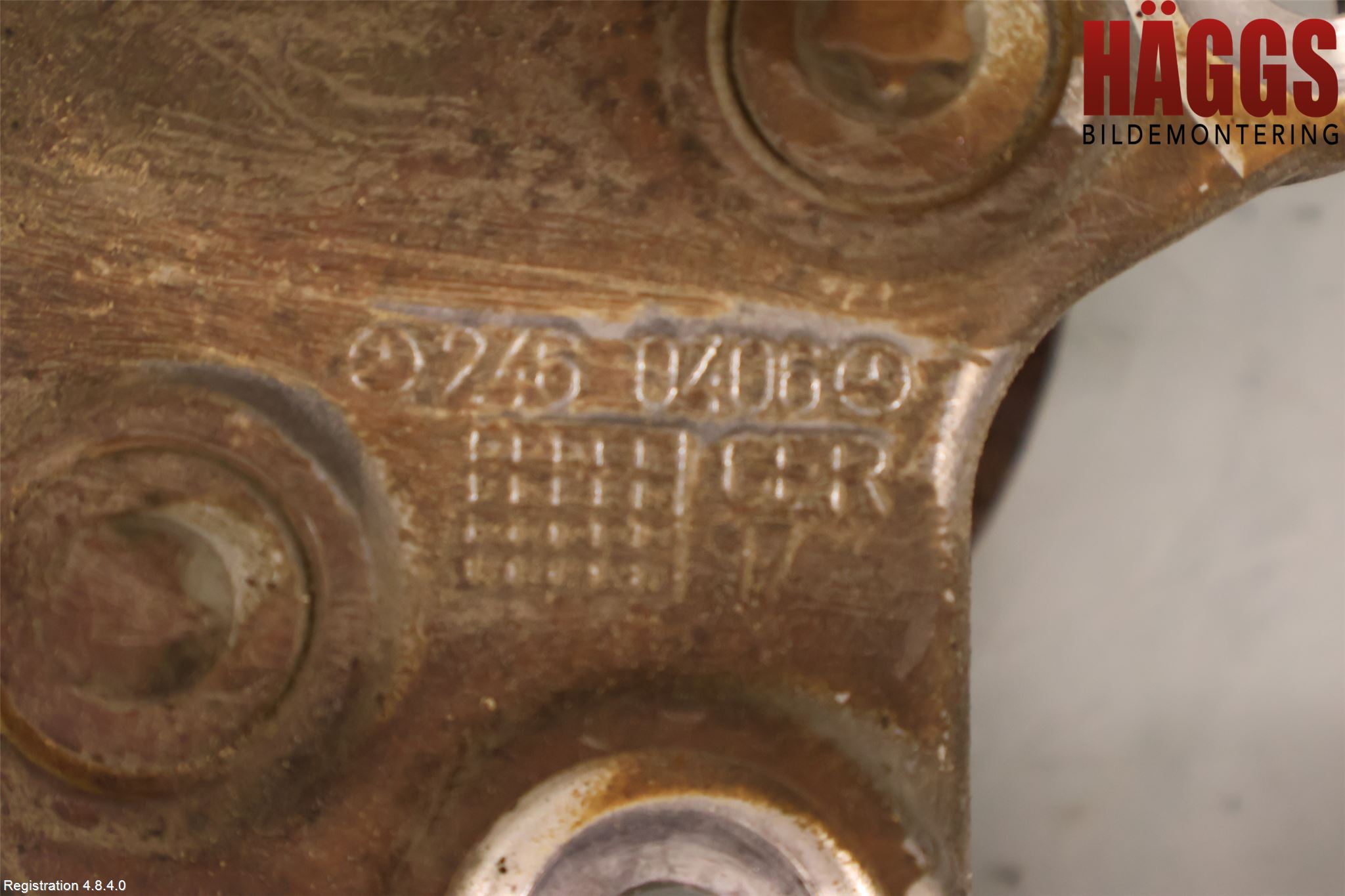 Mercedes-Benz MB B-KLASS (W246/W242) 12-19 Hjullagerhus Bak Hö