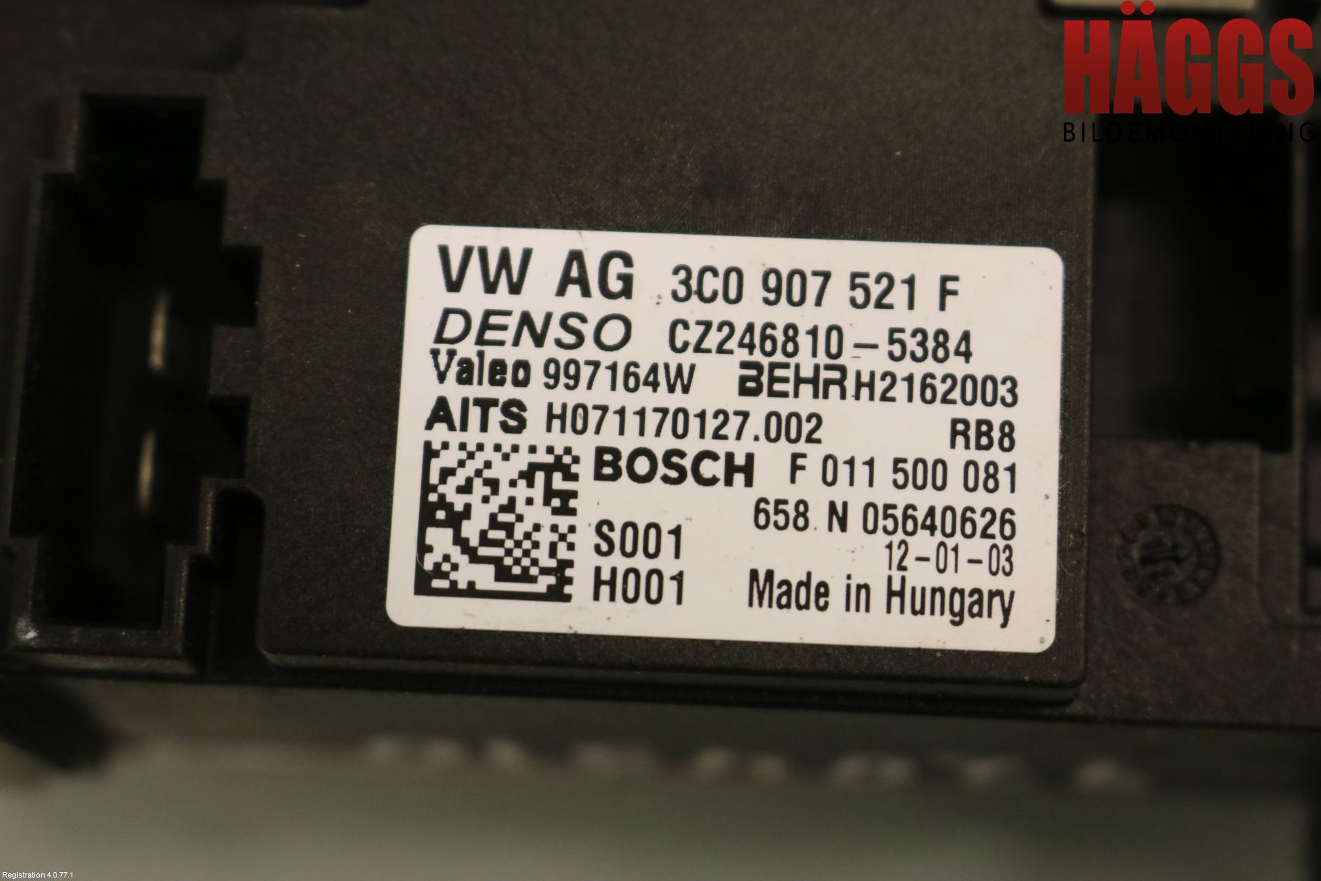 Audi Q3 8U 12-18 Värmefläktsmotstånd