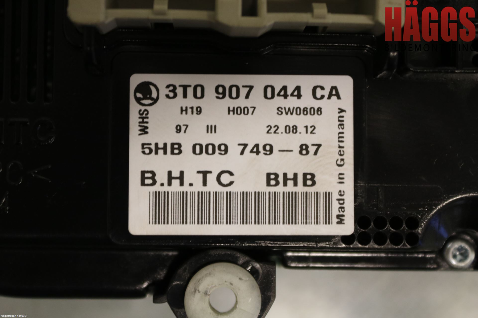 Skoda OCTAVIA (1Z) 05-13 Ac Styrenhet Ac Manöveren