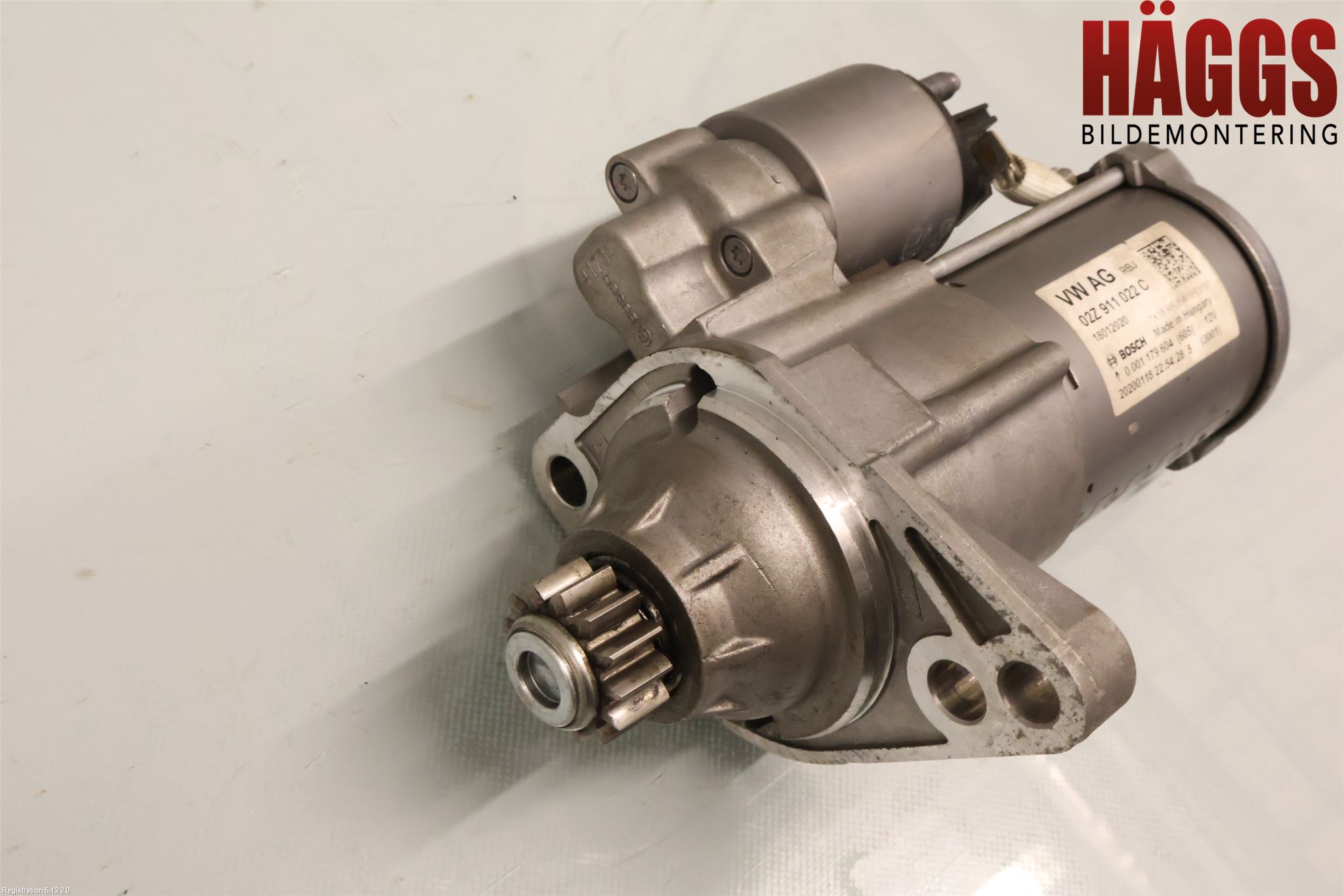 Volkswagen VW CADDY 16-20 Startmotor