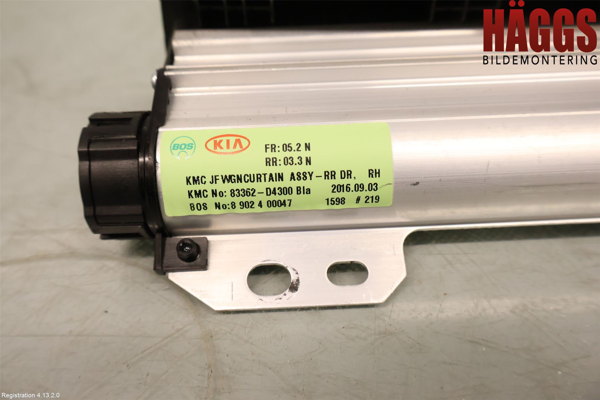 Kia OPTIMA 16-20 Solskydd