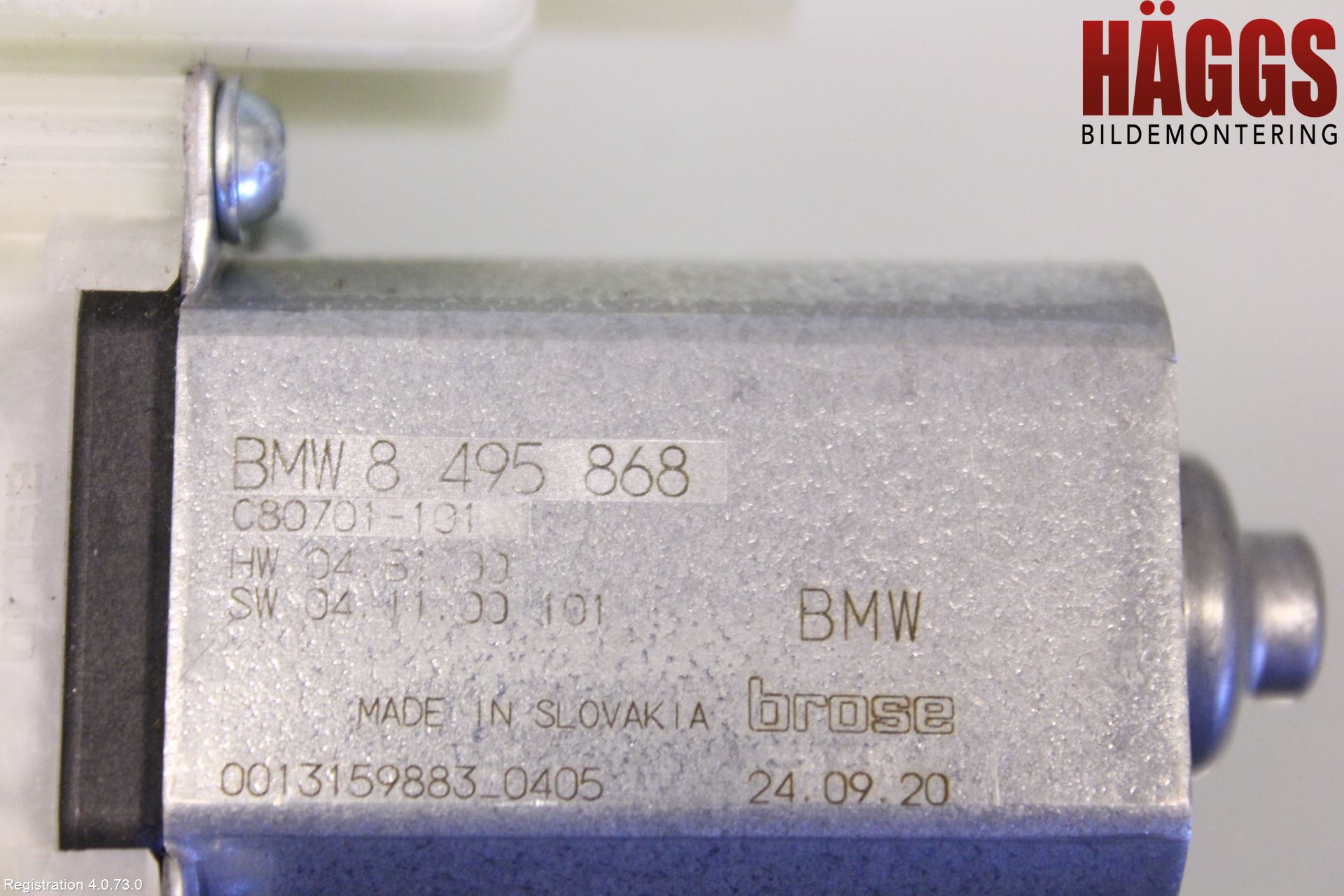 BMW 3 G20/G21/G80/G81 19- Fönsterhissmotor