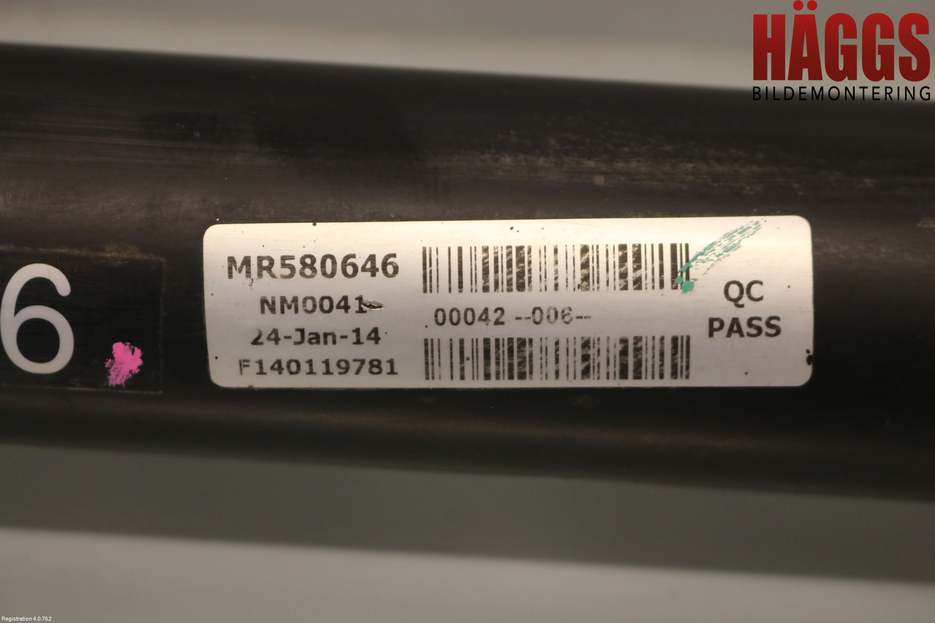 Mitsubishi L200 06-15 Mellanaxel Främre 4Wd