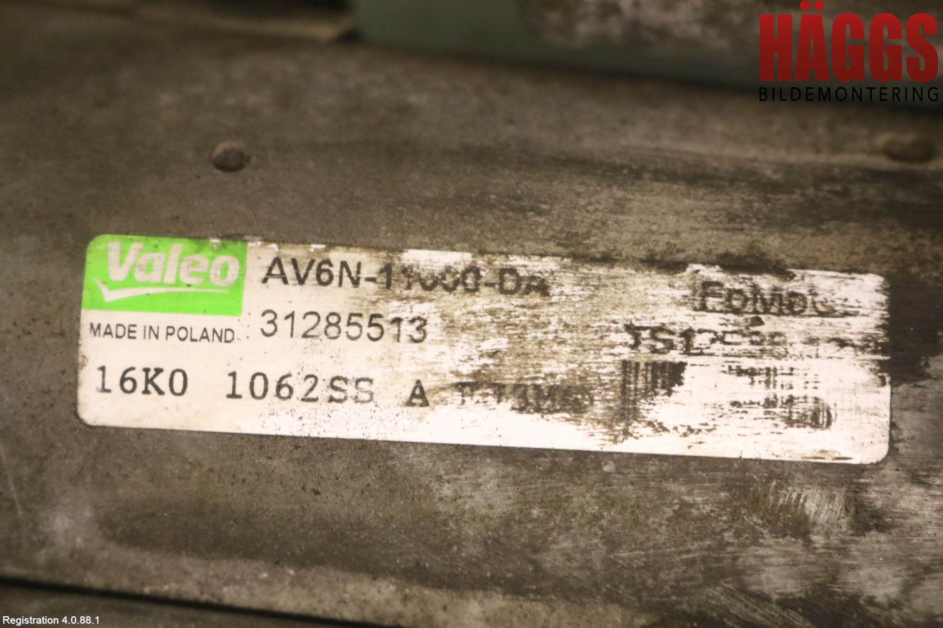 Volvo V60 11-13 Startmotor