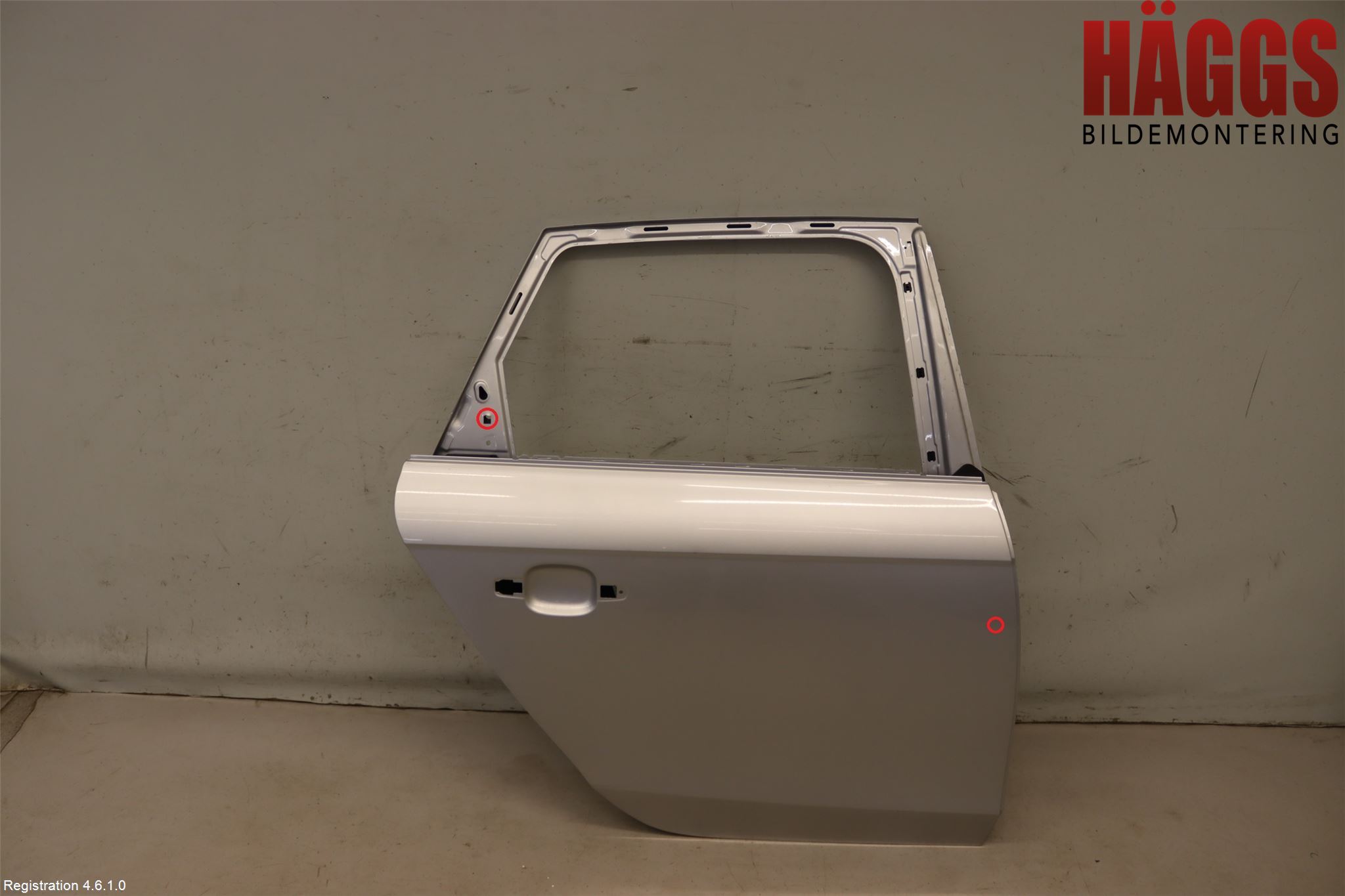 Audi A4/S4 08-11 Dörr Bak Höger