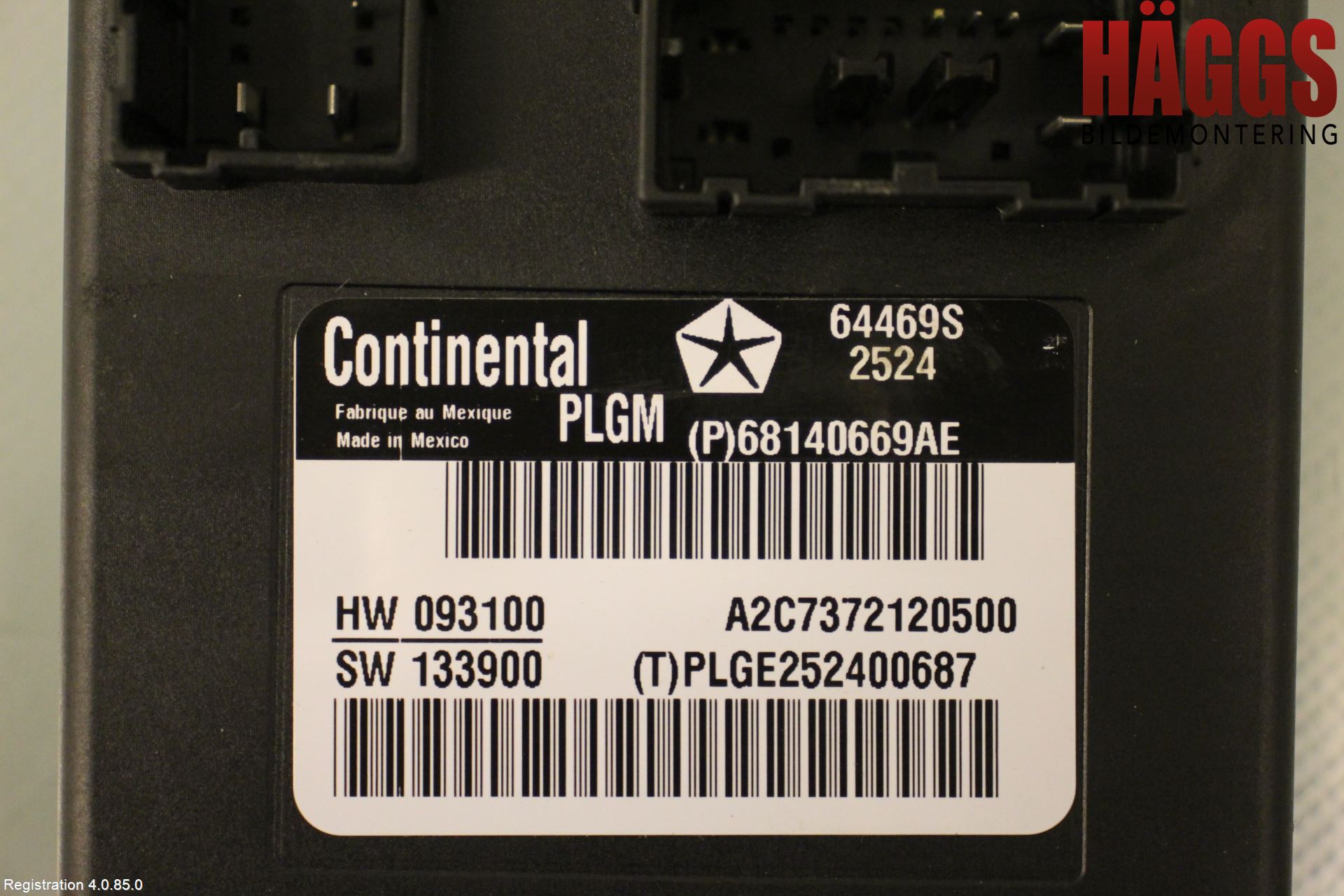 Jeep GRAND CHEROKEE 10-20 Styrenhet Baklucka