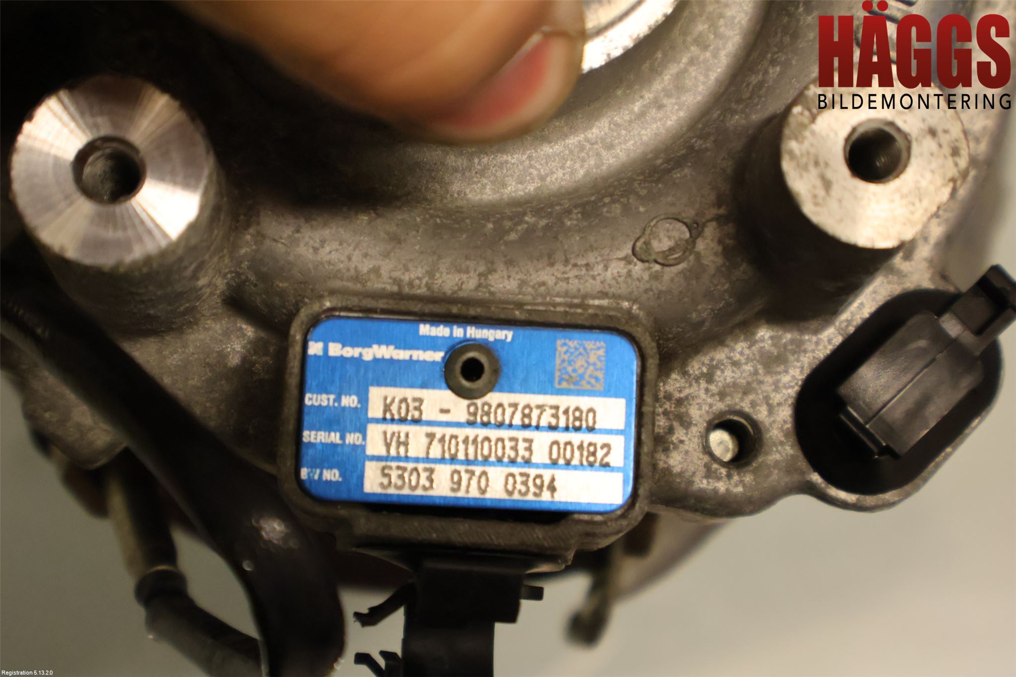 Peugeot EXPERT/E-EXPERT 17- Turboaggregat