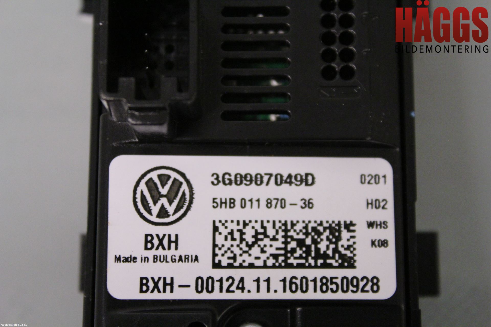 Volkswagen VW PASSAT 15-19 Ac Styrenhet Ac Manöveren
