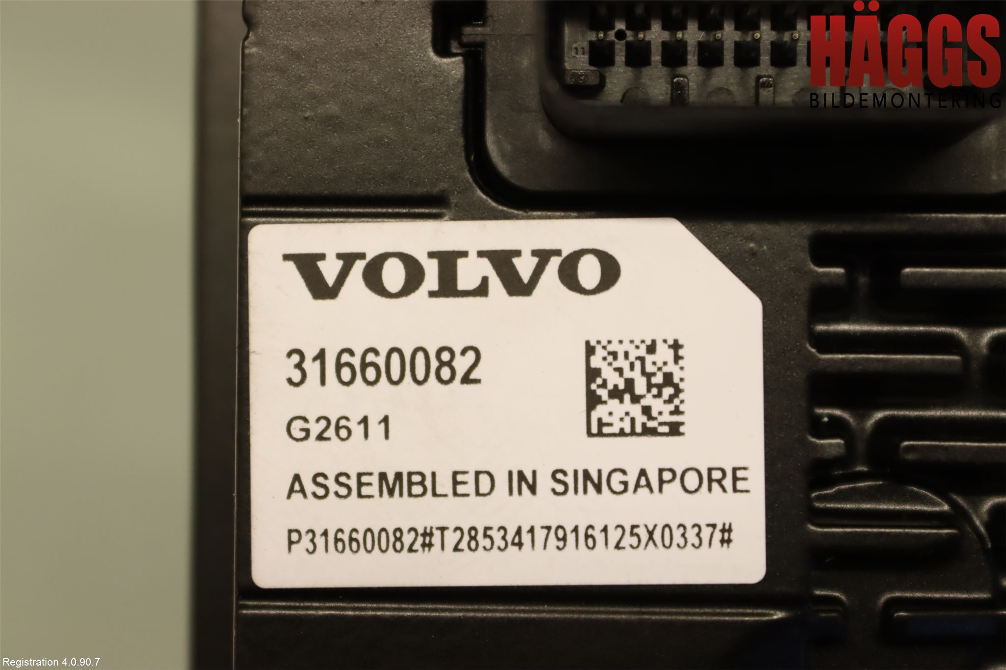 Volvo XC90/RECHARGE 16- Sensor Aktivt Kollisionsskydd