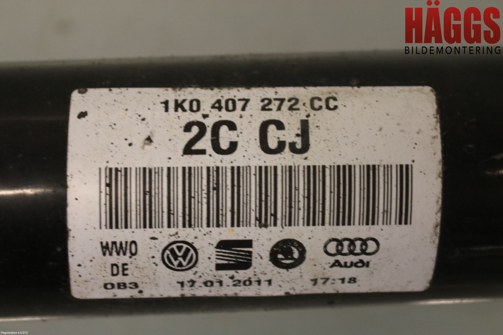 Skoda OCTAVIA (1Z) 05-13 Drivaxel Fram Höger