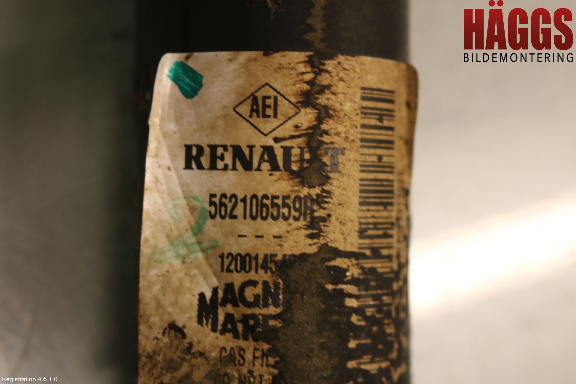 Renault EXPRESS 21- Stötdämpare Bak