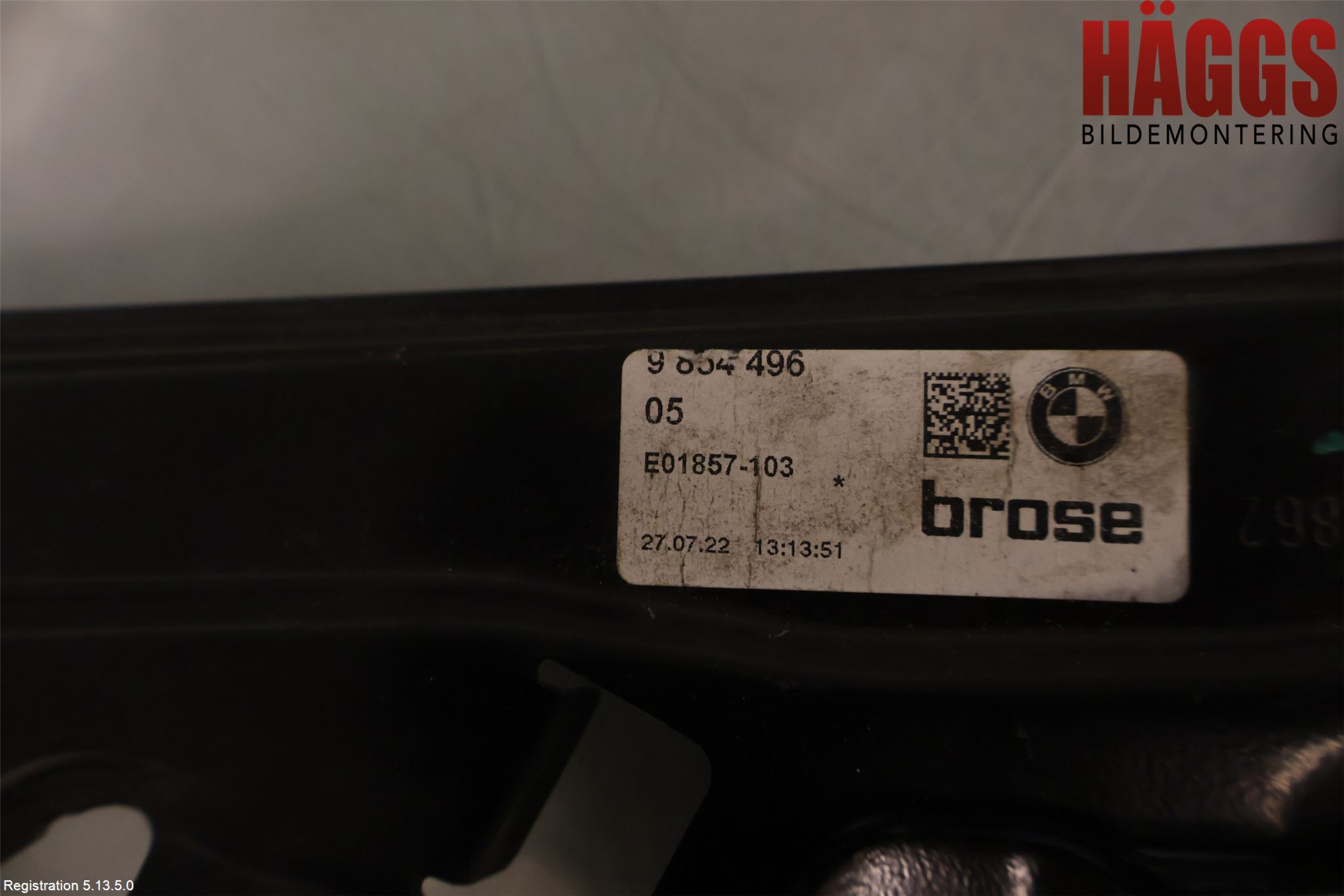 BMW 4/i4 G26 GRAN COUPÉ 21- Fönsterhiss El Kompl