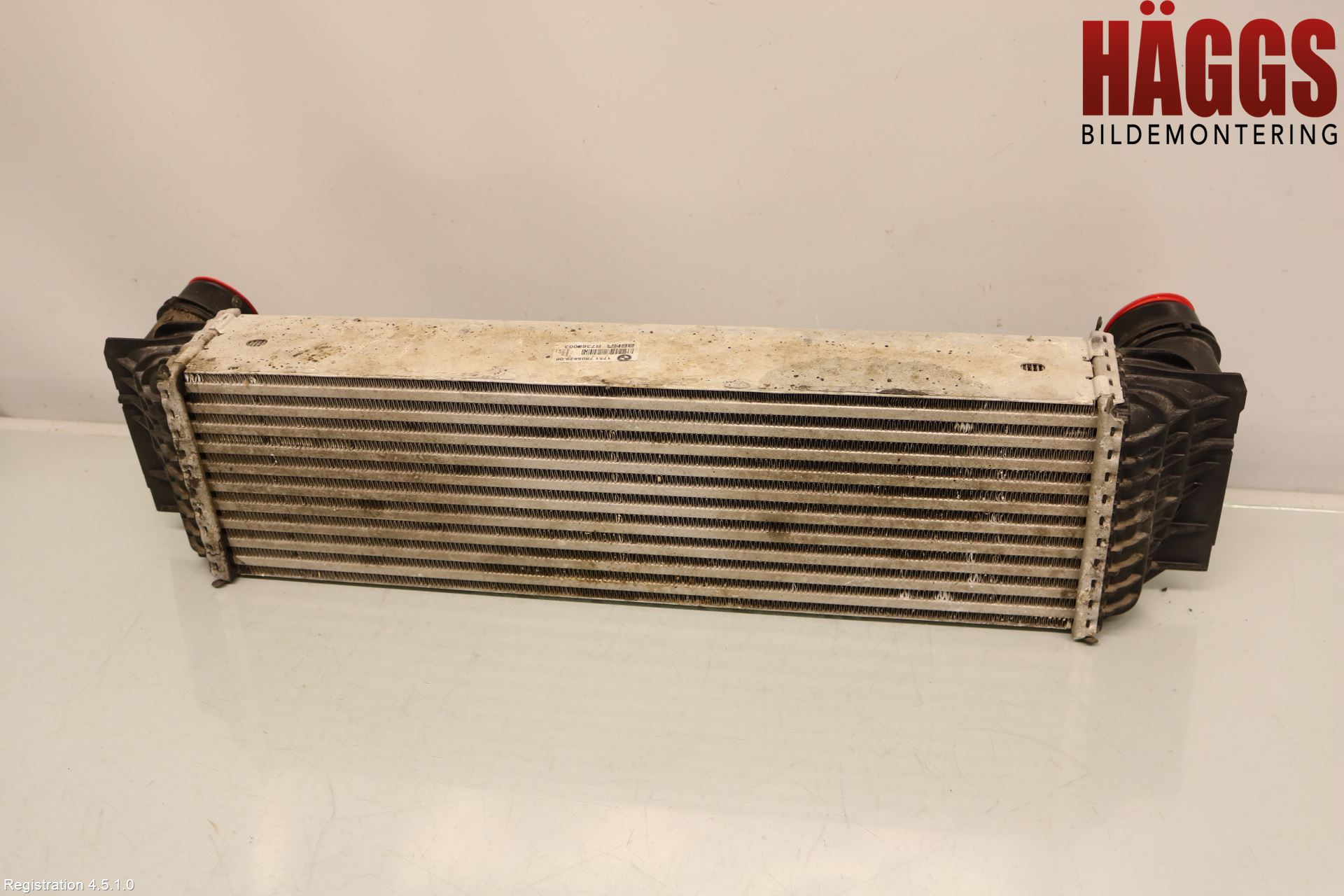 BMW 5 F10/F11/F18 09-17 Laddluft-Intercooler Kyl
