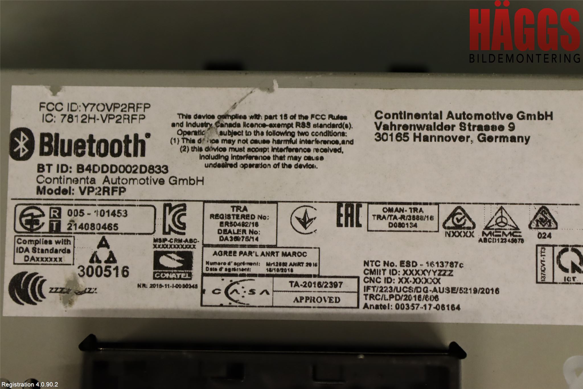 Fiat 500 07- Cd Radio - Multimediapanel