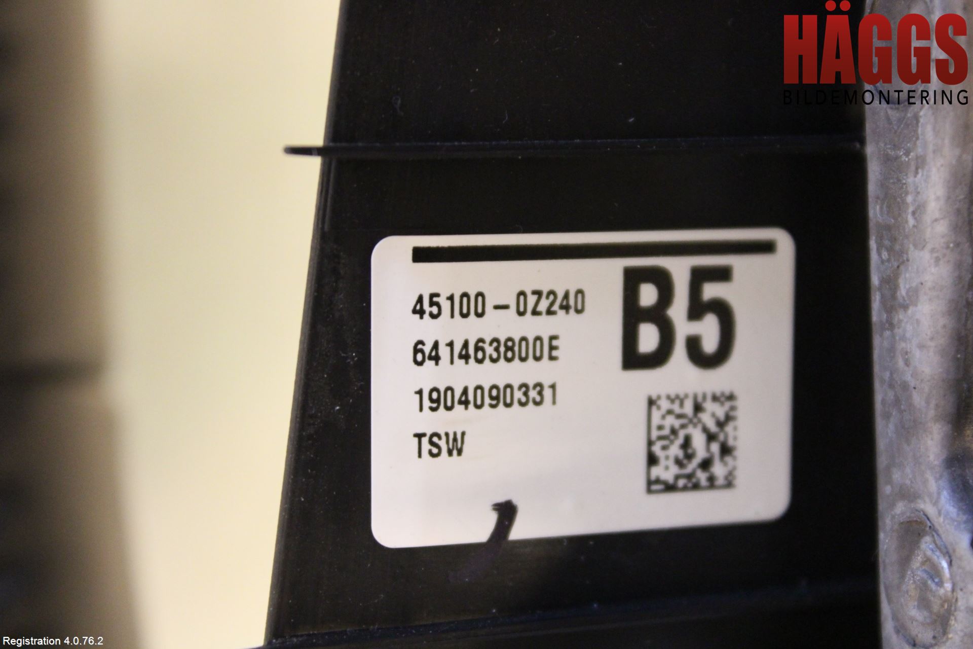 Toyota COROLLA 19- Ratt