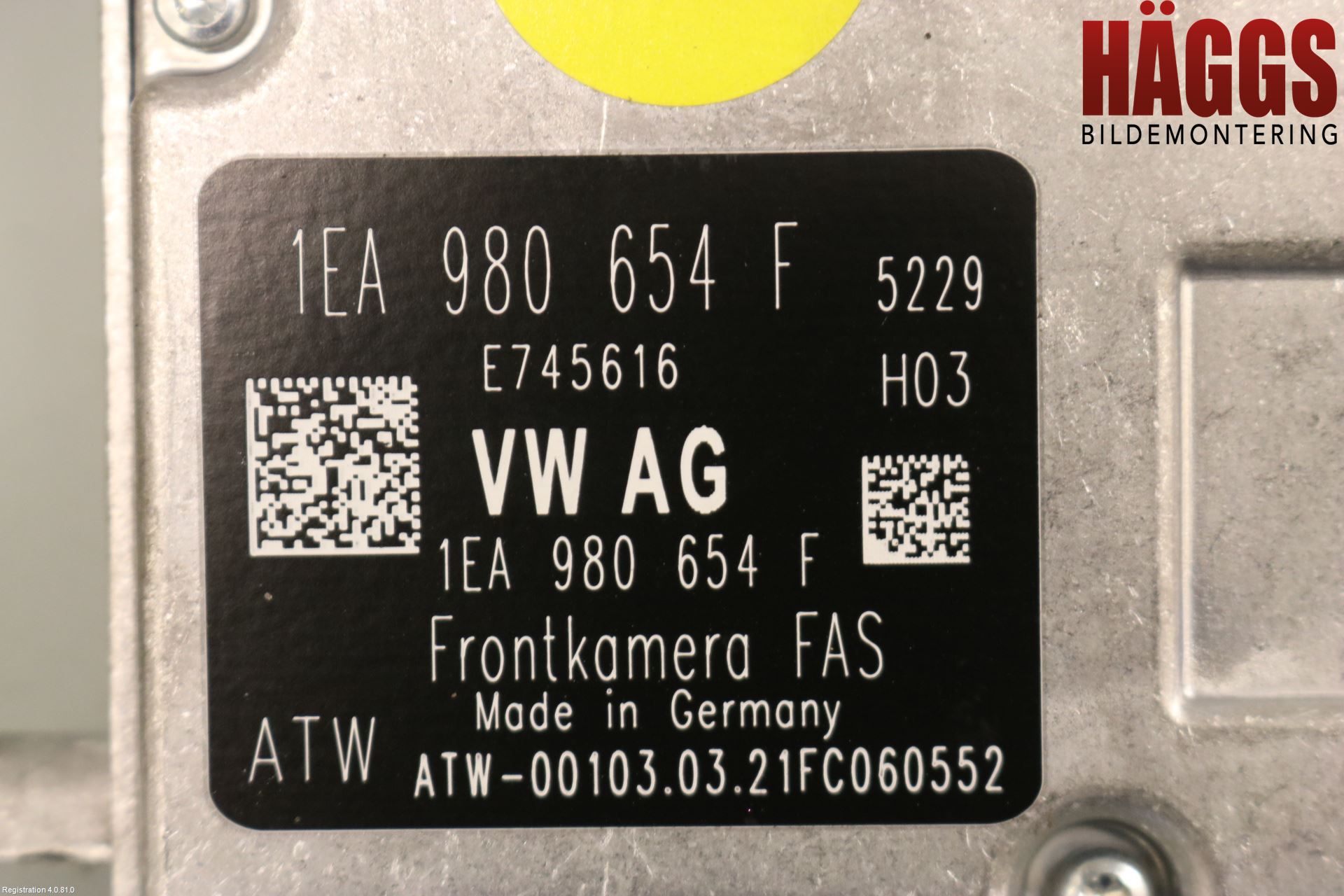Volkswagen VW ID.4 21- Parkeringshjälp Kamera